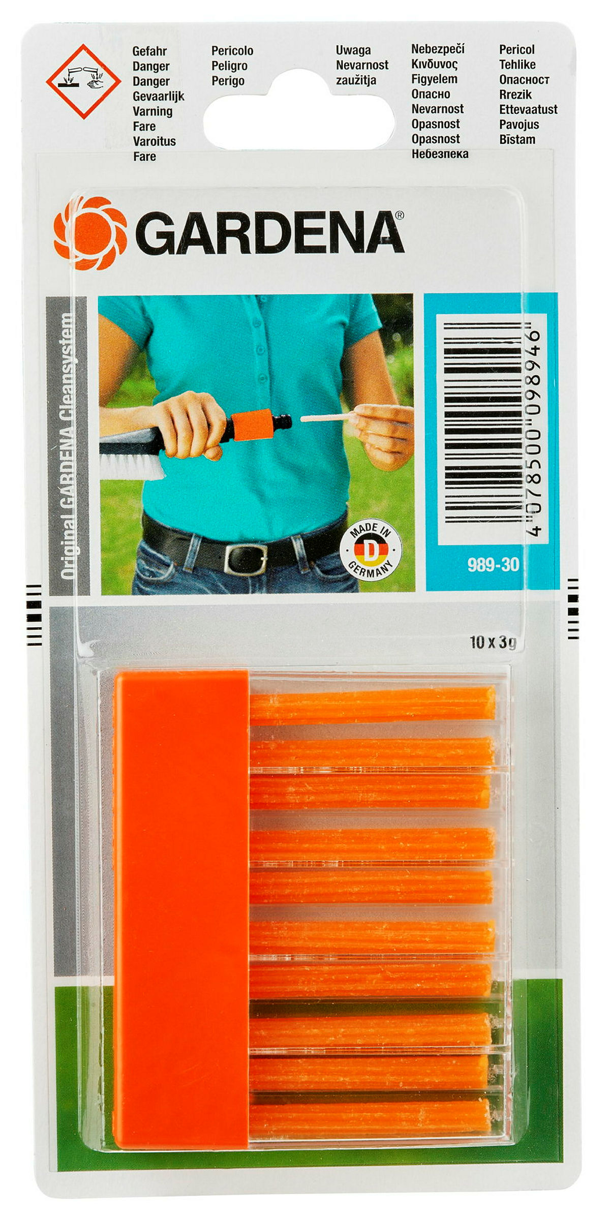 Seifenstäbchen, Blister