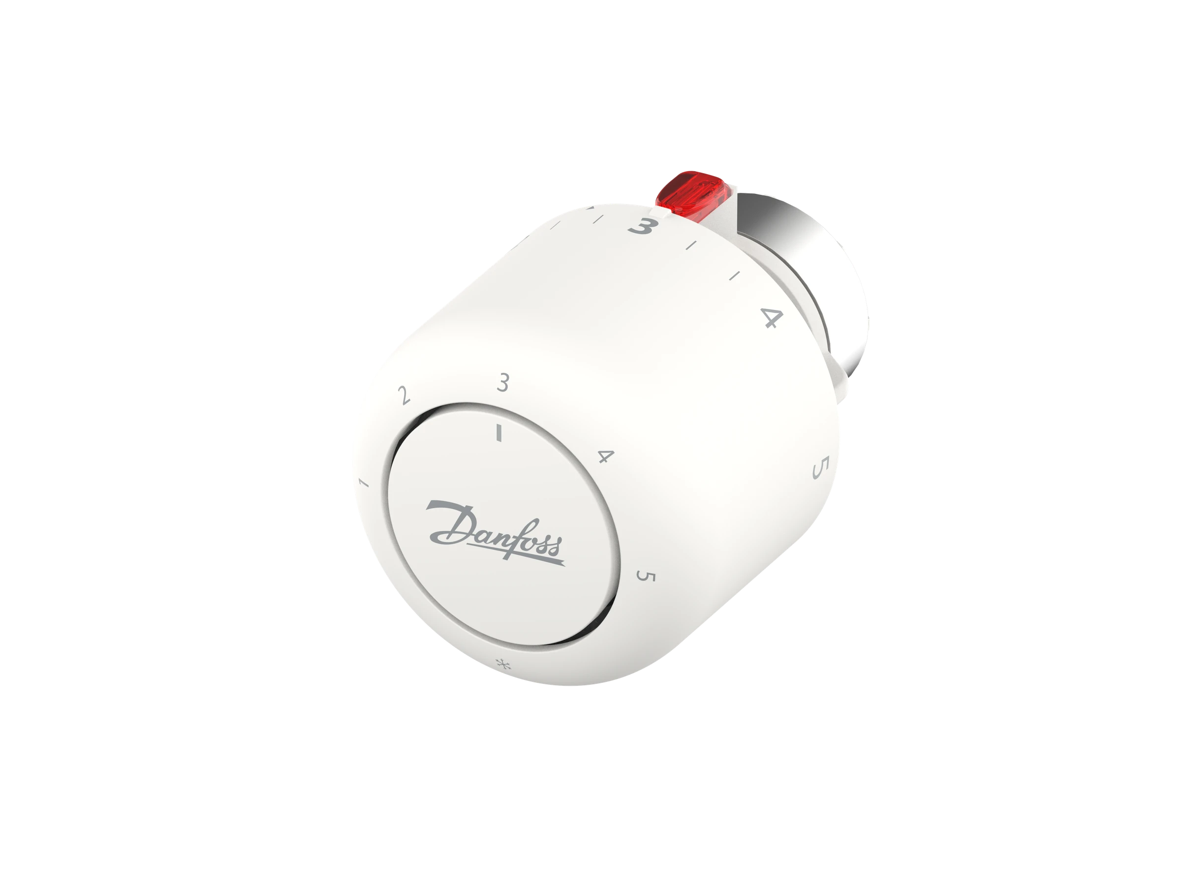 DANFOSS Aero RA/VL Thermostatkopf, Weiß, mit eingebauten Fühler