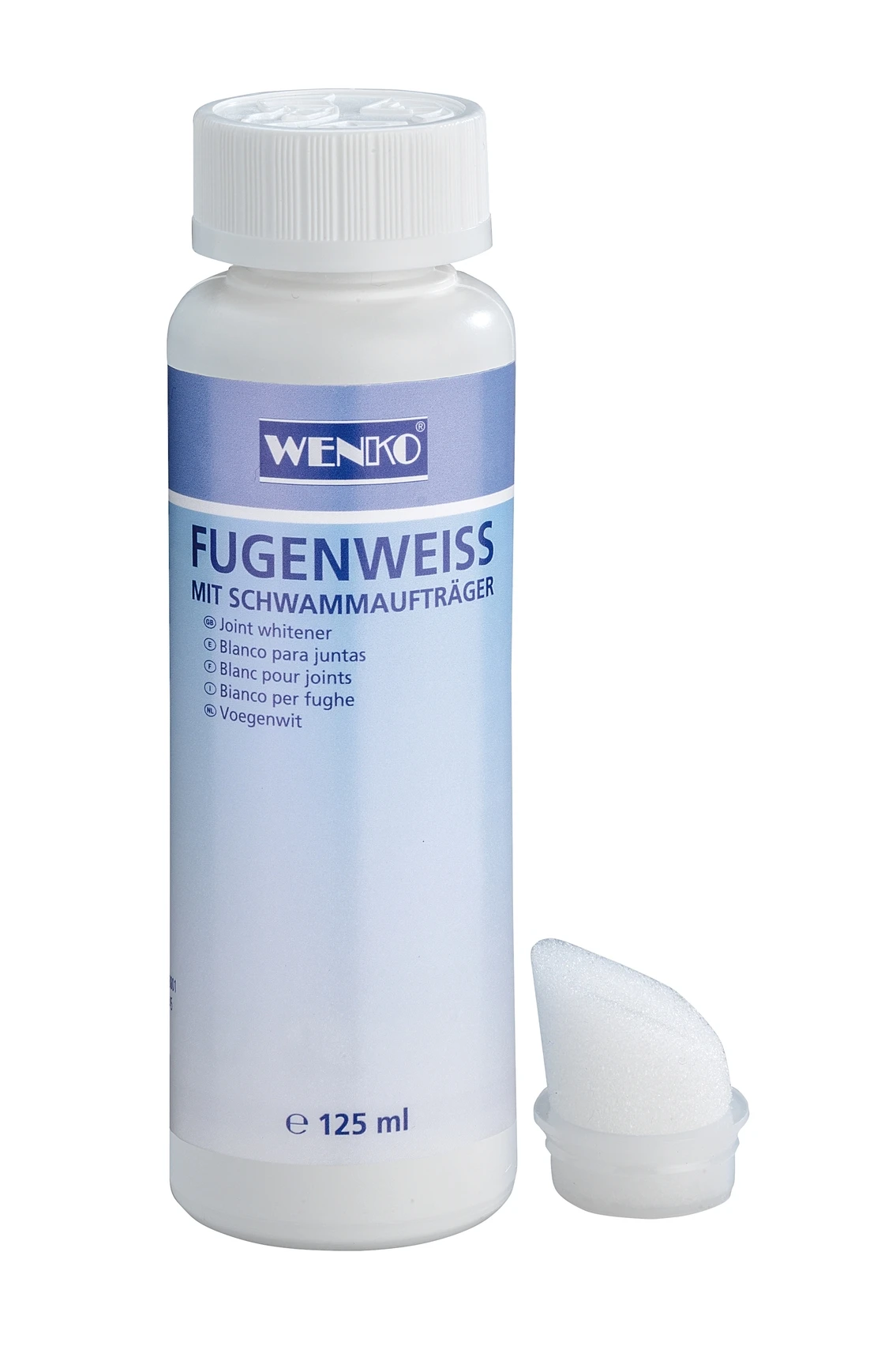Fugenweiß mit Schwamm 125 ml