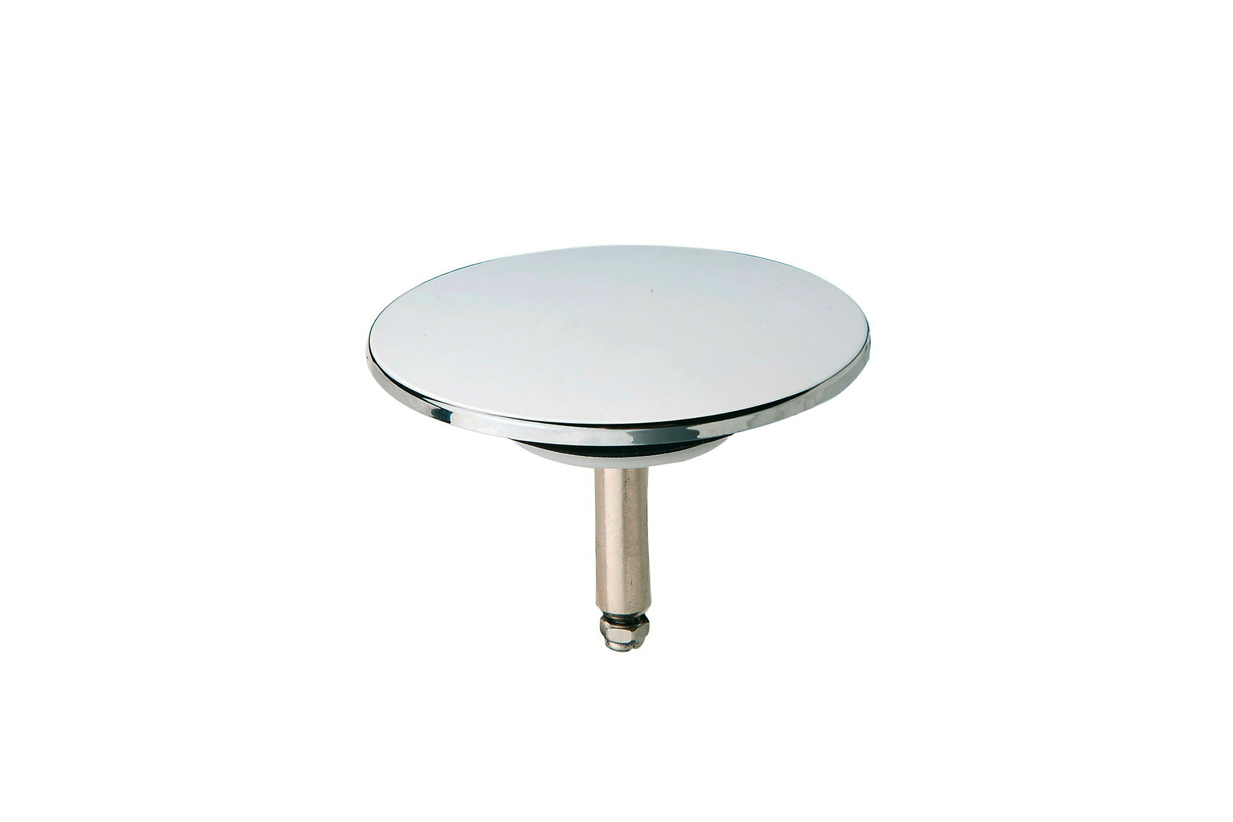 Ablaufstopfen, Chrom, 70 mm x 1 1/2 '', für Badewanne
