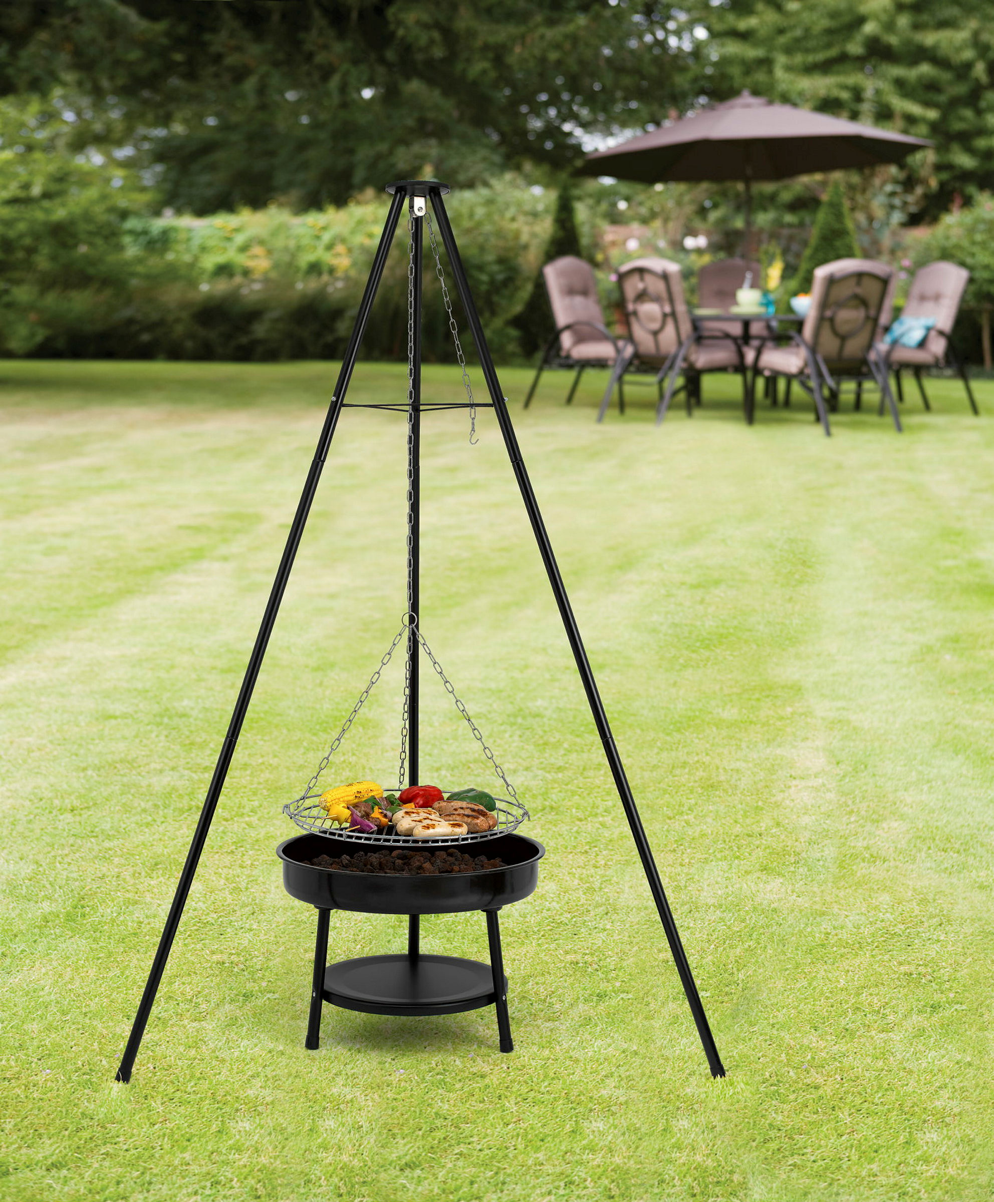 Erlebe das ursprüngliche, einfache Grillgefühl mit Familie, Freunden und de