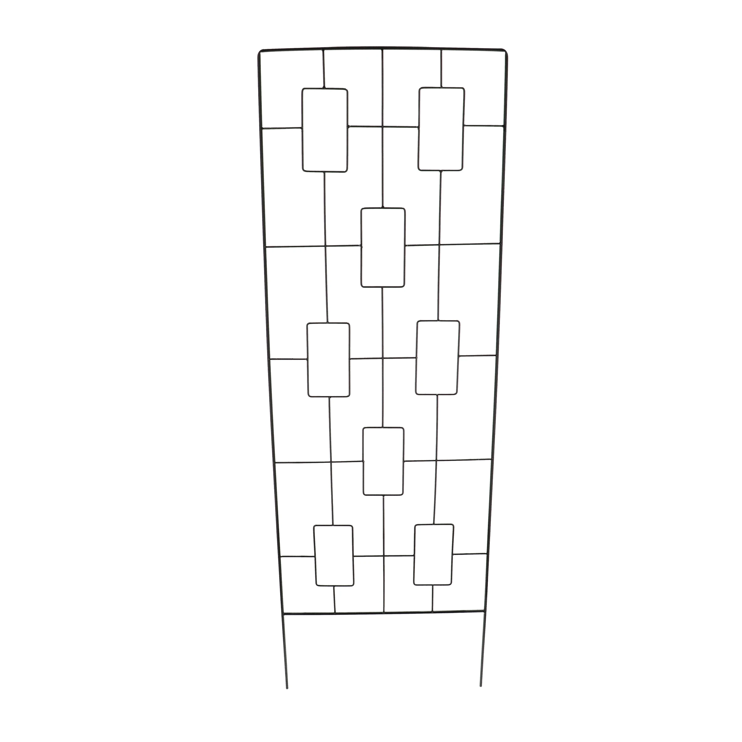 Rankhilfe schwarz geometrisch L