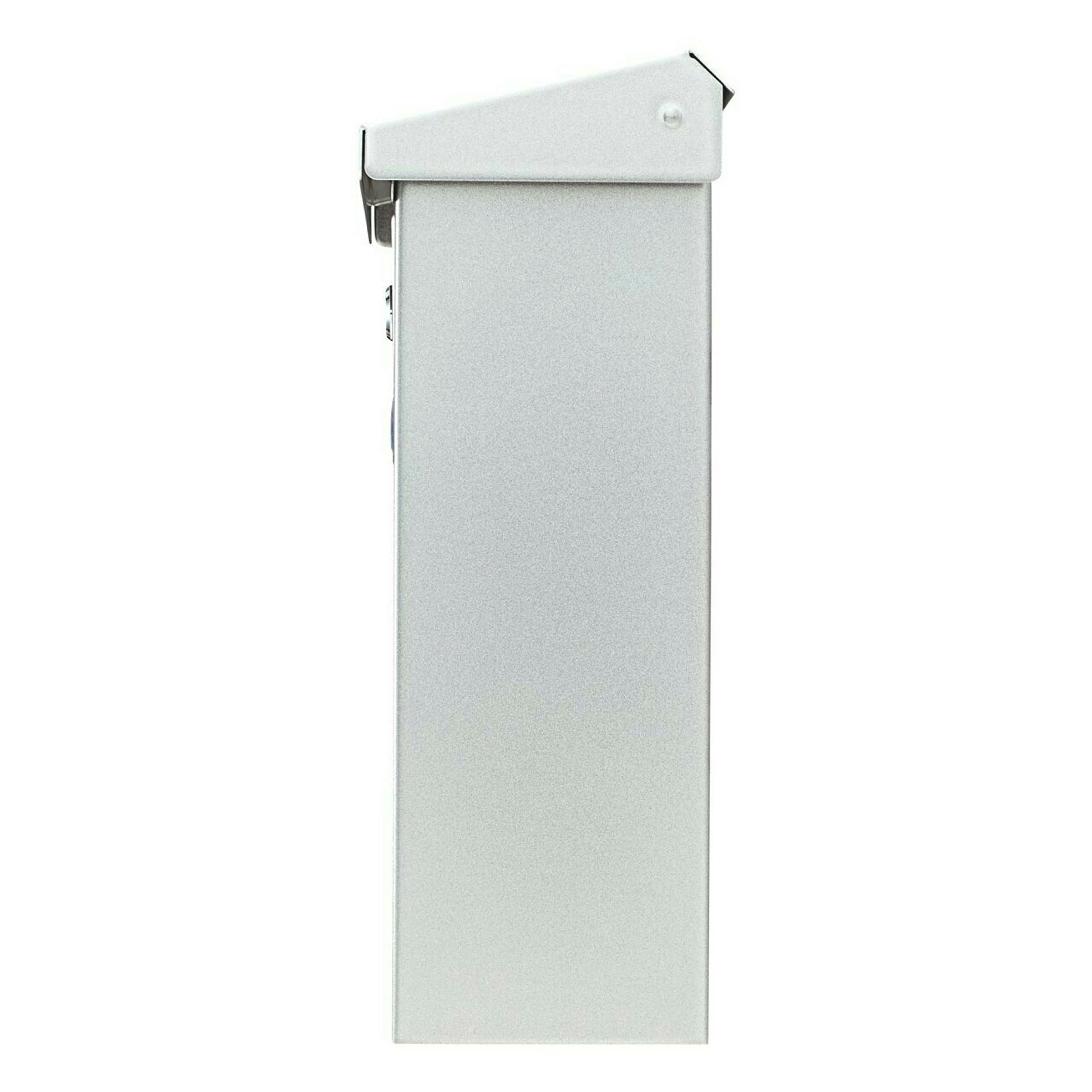 Briefkasten Stahl-lackiert Journal 5867 Si silber