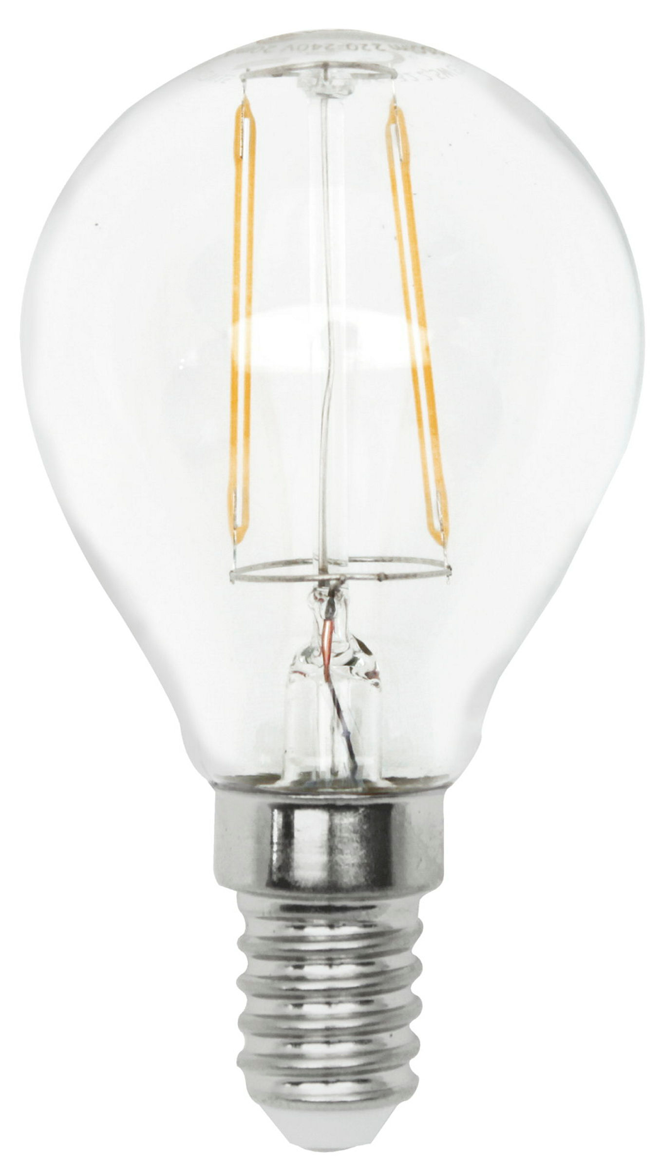 LED Filament P45 2,5W-250lm-E14/827