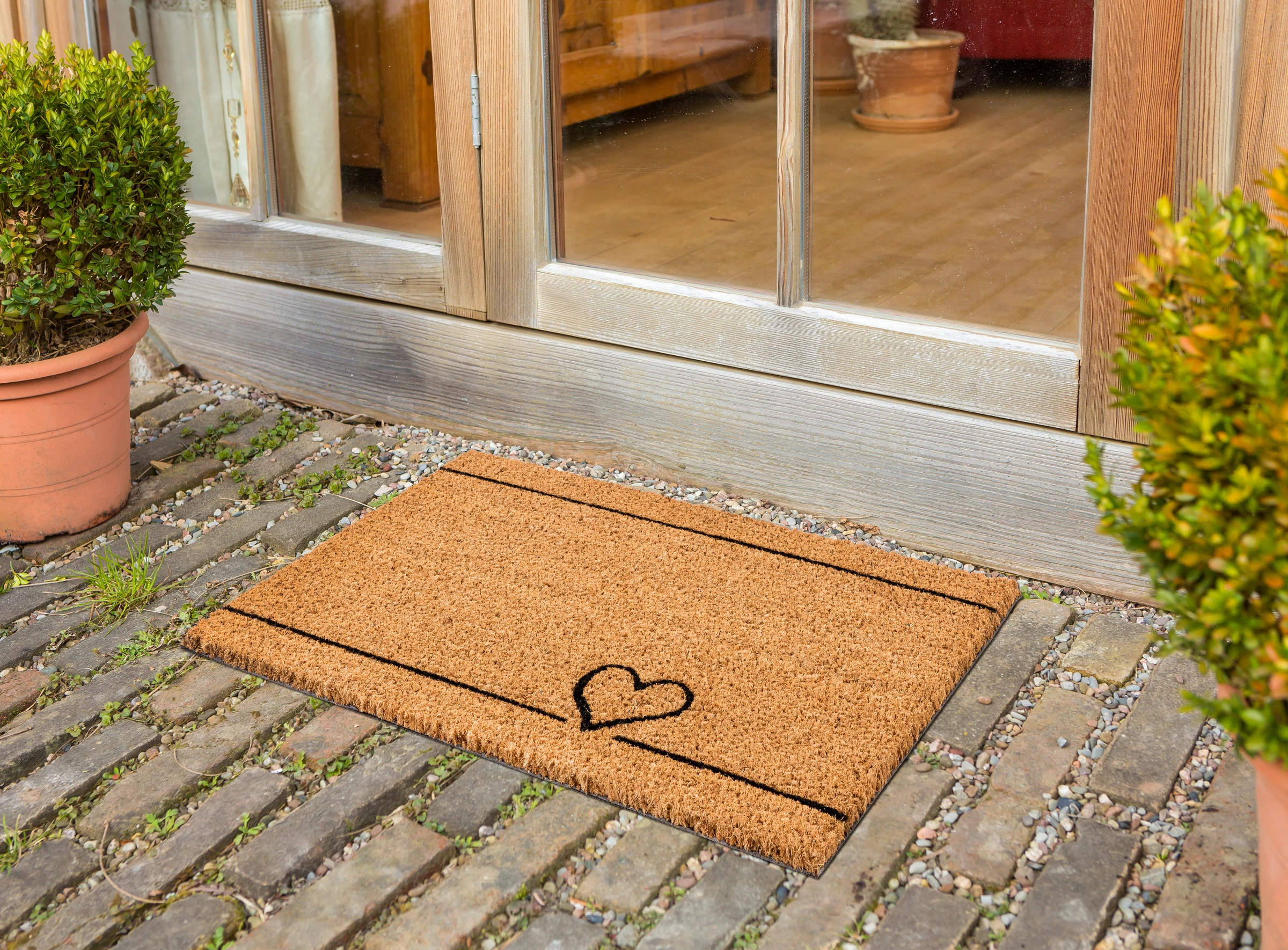 Coco Smart ca. 40x60cm D.001 Herz Linie