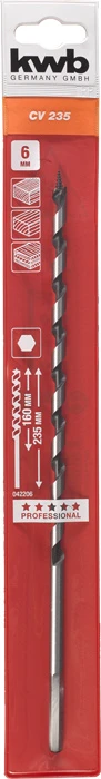 Schlangenbohrer L235mm D6.0mm