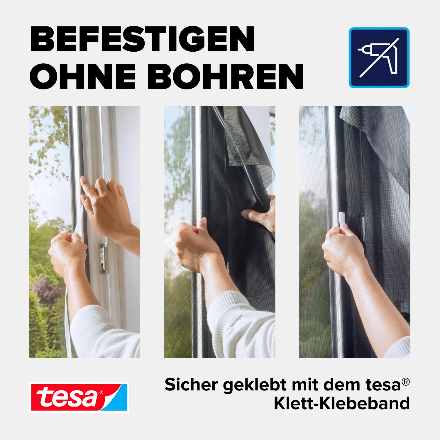 tesa® Pollenschutzgitter 1,30m x 1,50 m