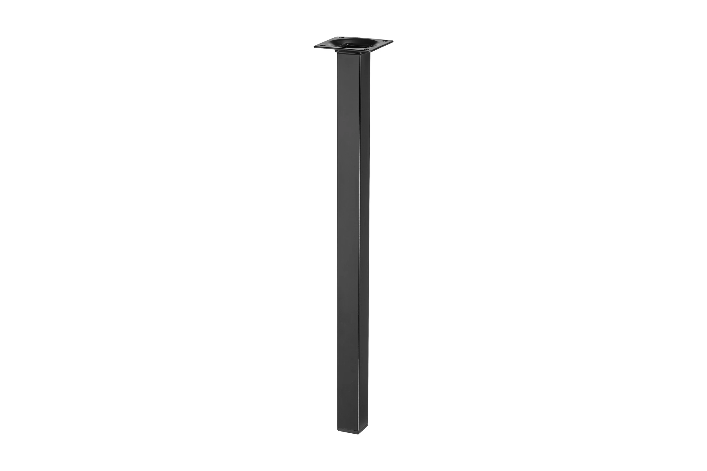 Möbelfuß PLIX 500x24x24 mm schwarz