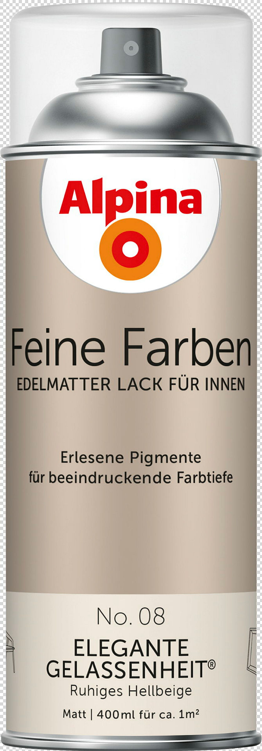 Alpina Feine Farben Sprühlack No. 08 Elegante Gelassenheit® edelmatt 400ml