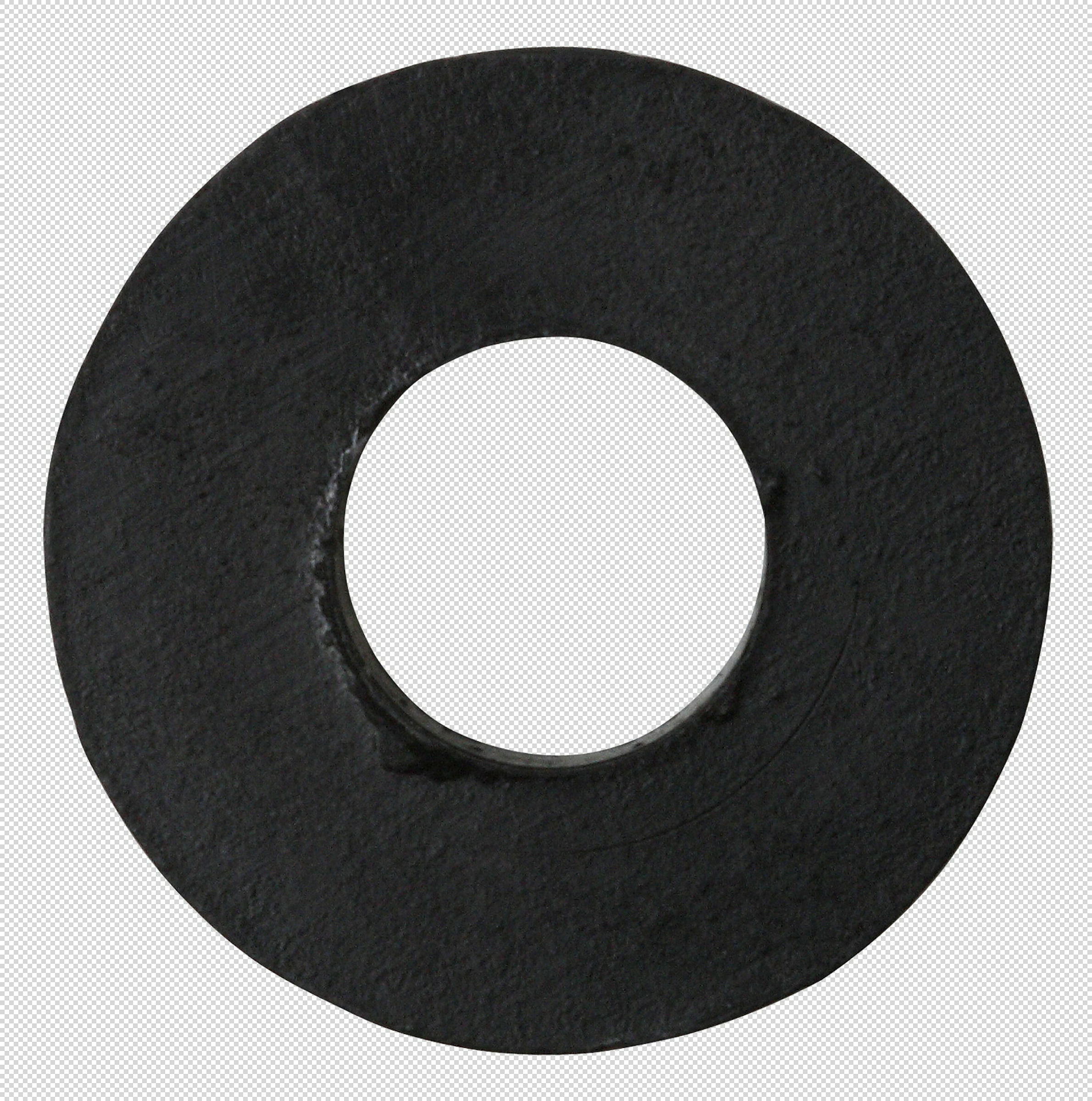 Scheibe Kunststoff schwarz 6 mm, Kunststoff