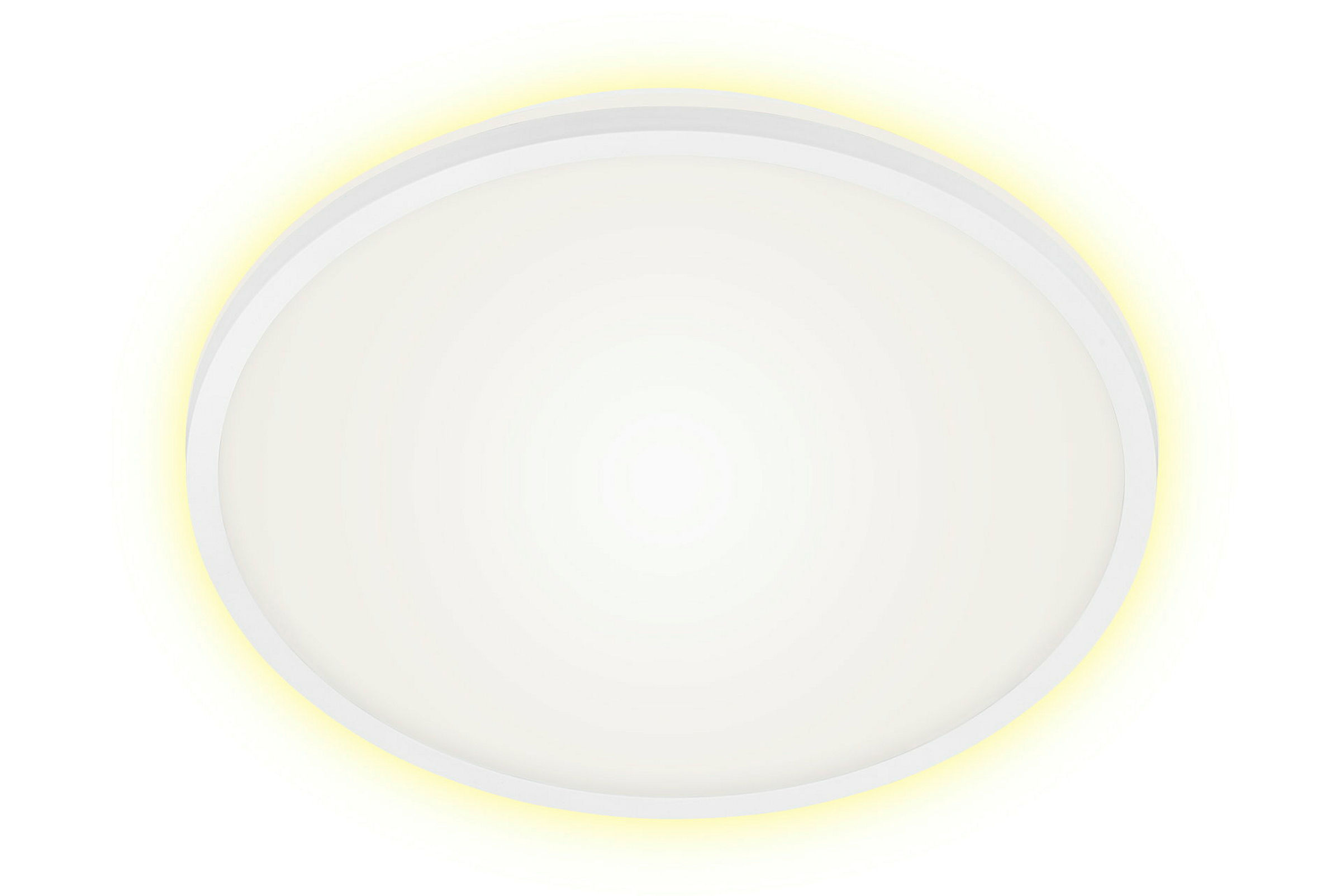LED Deckenleuchte mit Backlighteffekt, weiß, 1xLED/15W