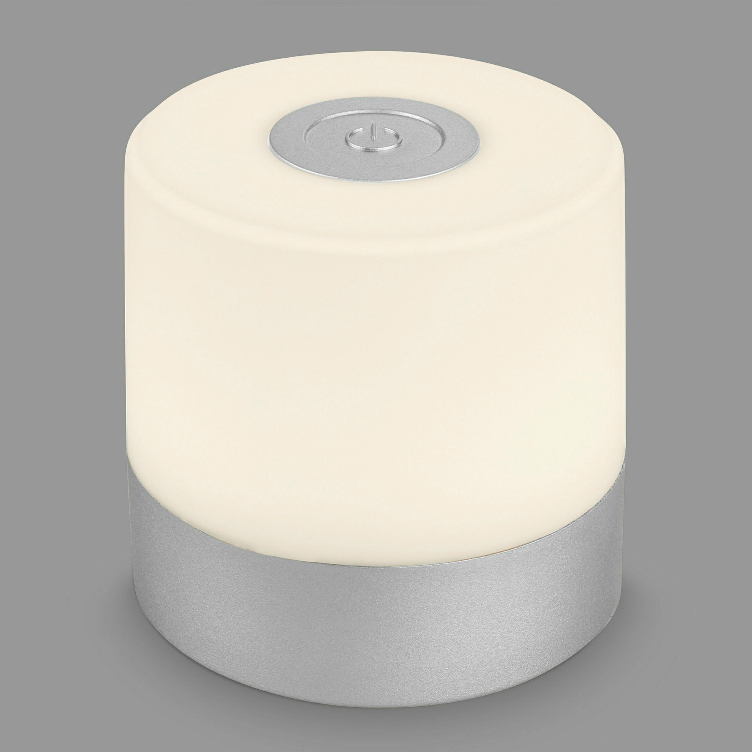 SMAL Akku LED Tischleuchte, Chrom-matt, 1xLED/2W