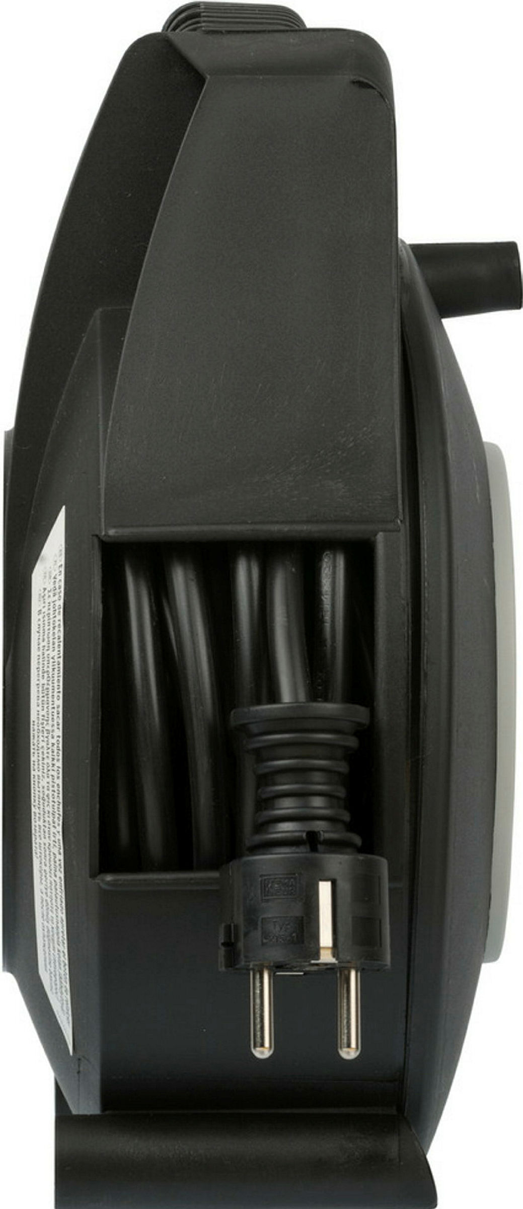 Vario-Line VL-XL schw.15m VV-F3G1.5 Duo-S-System, 4-Fach Steckdose