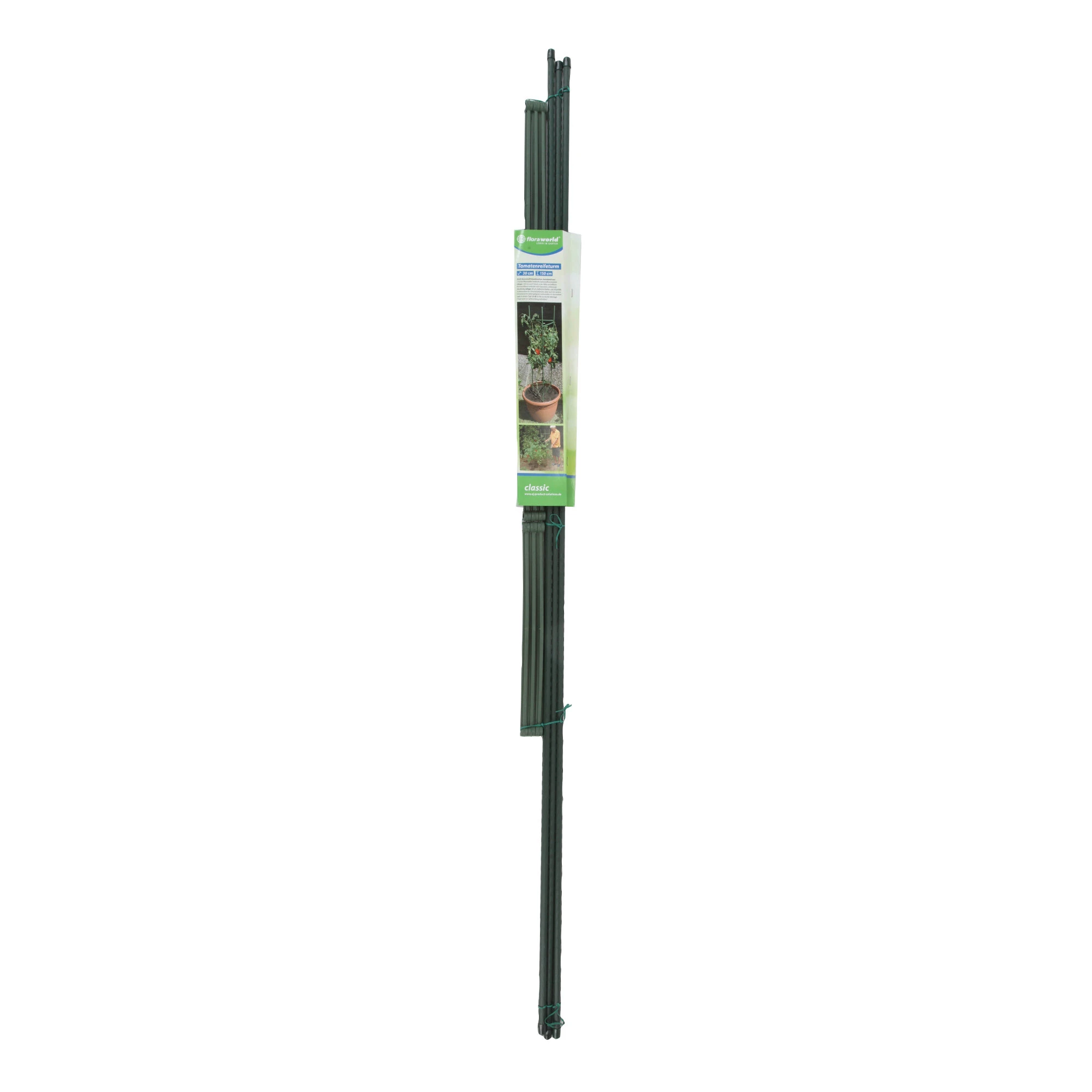 Tomatenreifeturm Classic, Ø 35-40cm,150x30cm, grün