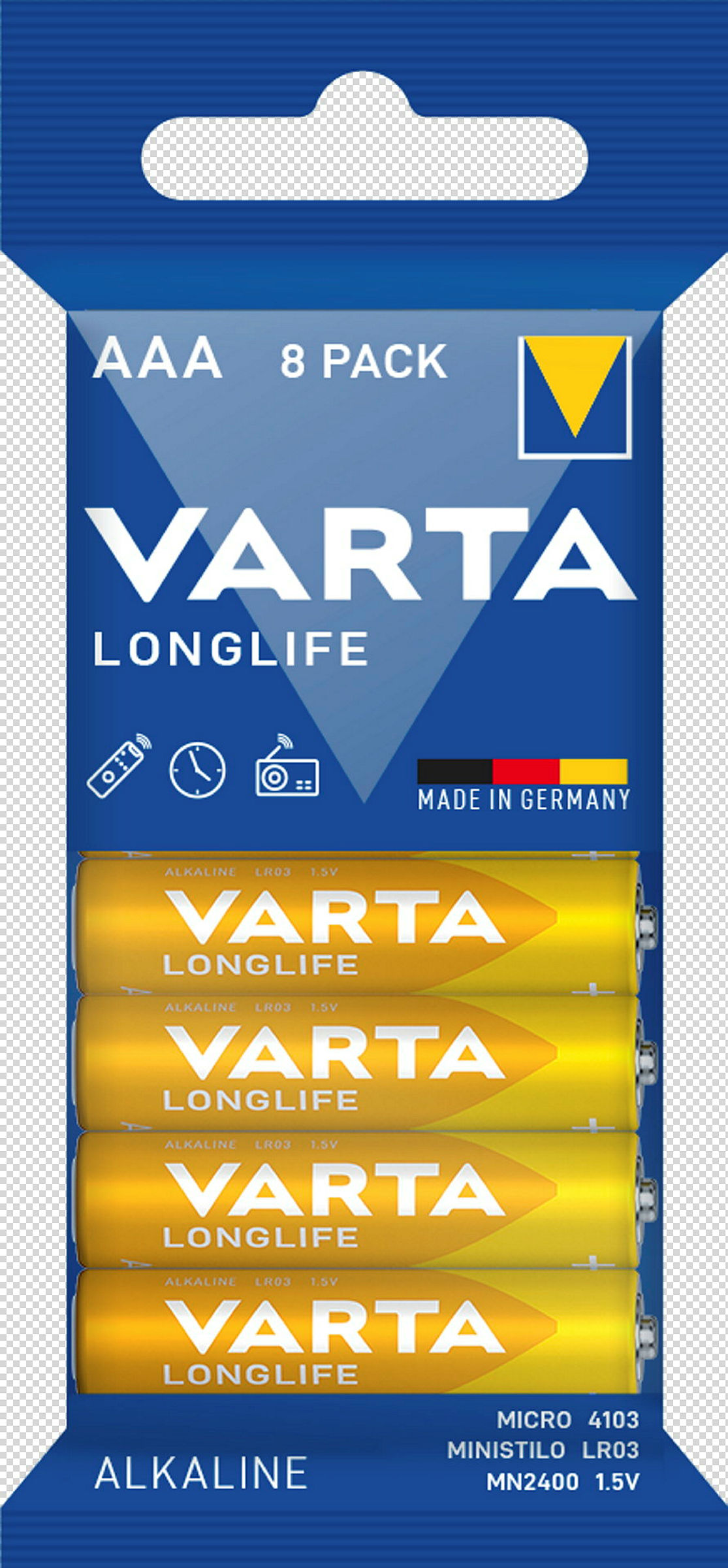VARTA LONGLIFE AAA Folie 8
