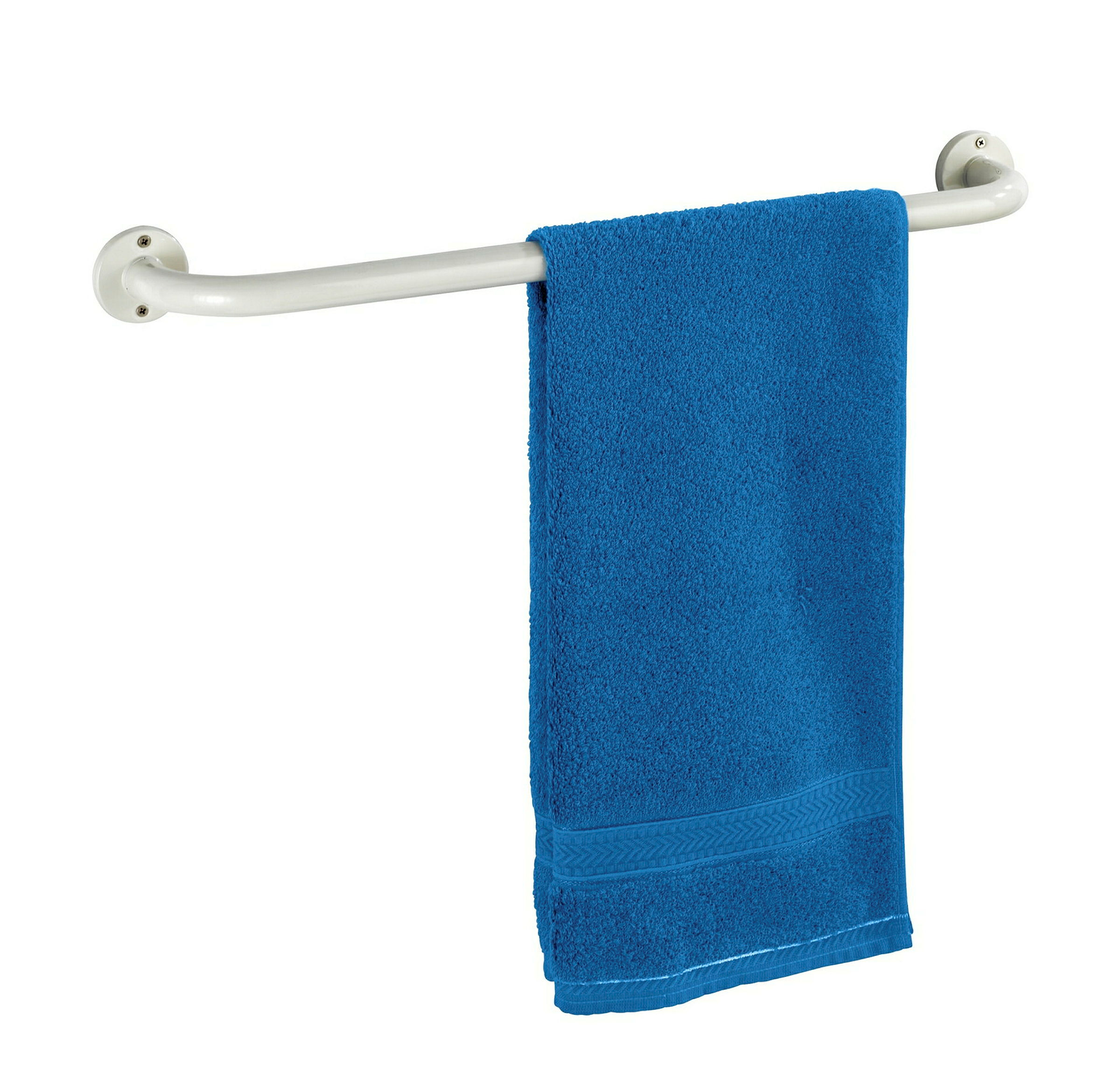 Badetuchstange 60cm weiß, Basic