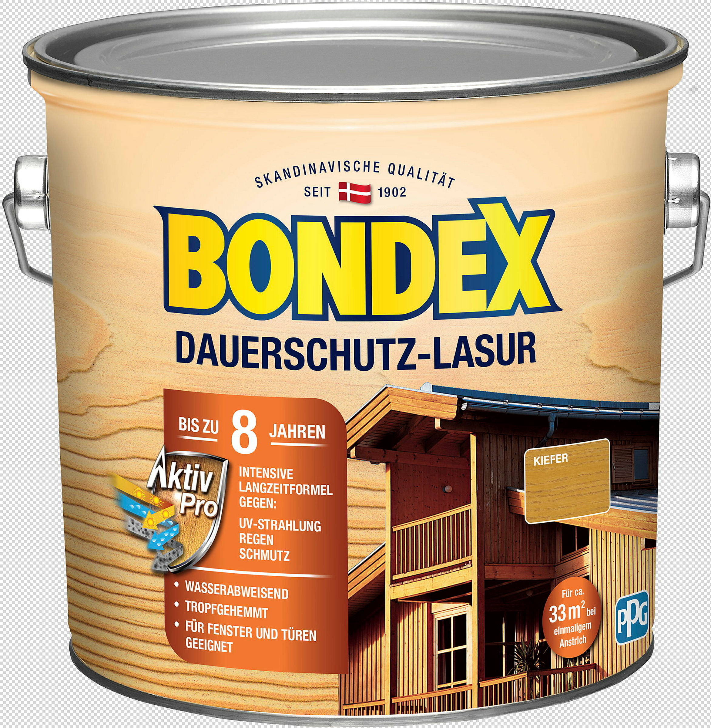 BONDEX Dauerschutz-Lasur Kiefer 2,50l