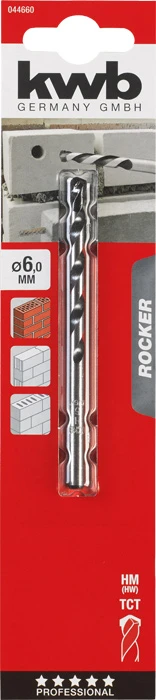 ROCKER® Beton- und Steinbohrer, ø 6.0 mm