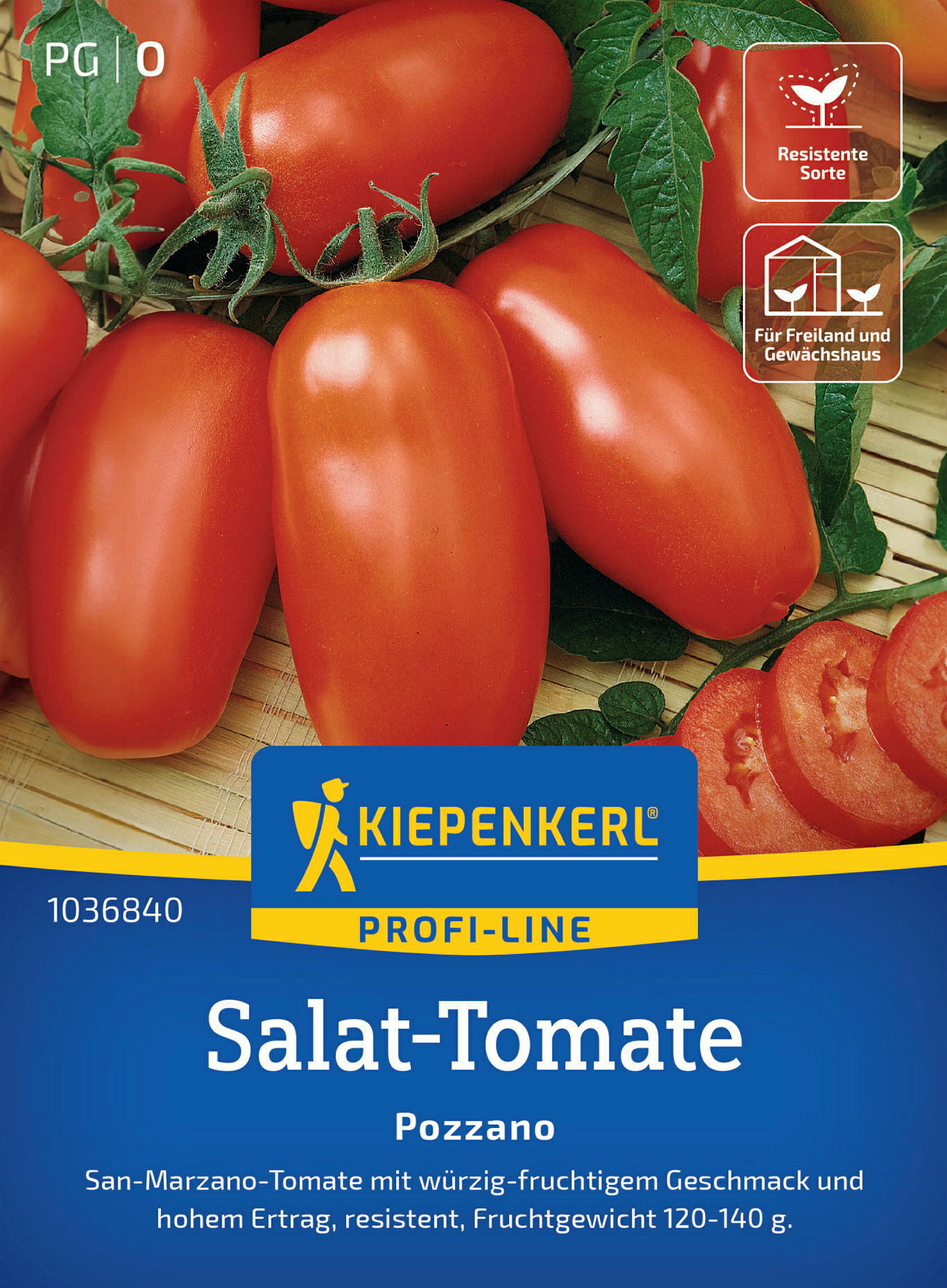 Kiepenkerl Salat-Tomate Pozzano, F1