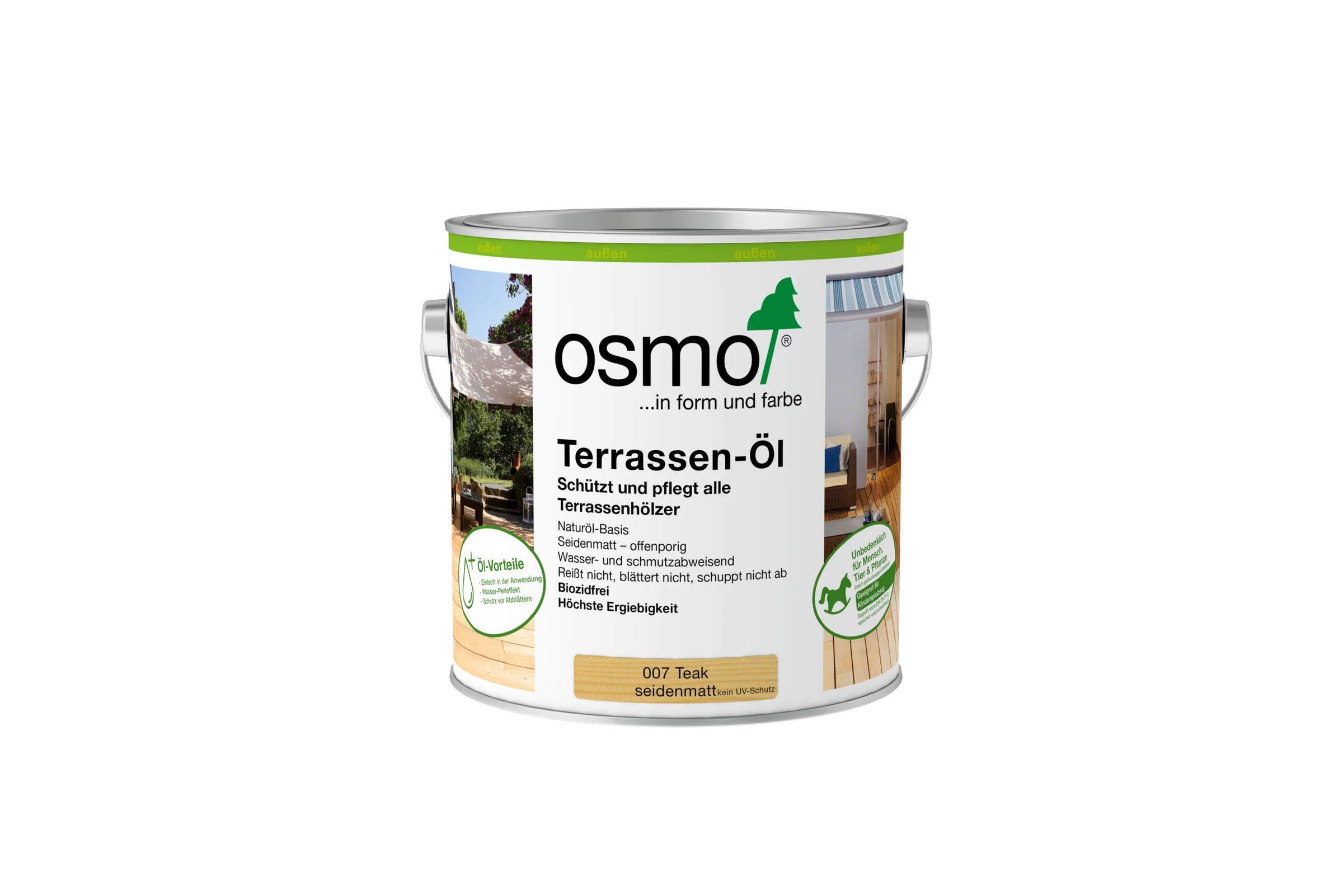 007 Terrassen-Öl Farblos Teak-Öl 2,5L