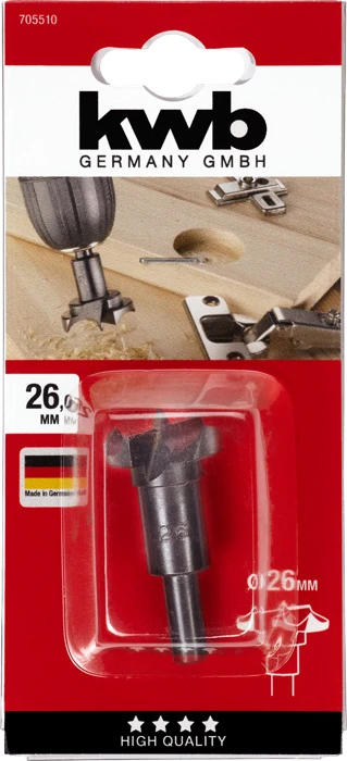 Scharnierlochbohrer, ø 26.0 mm