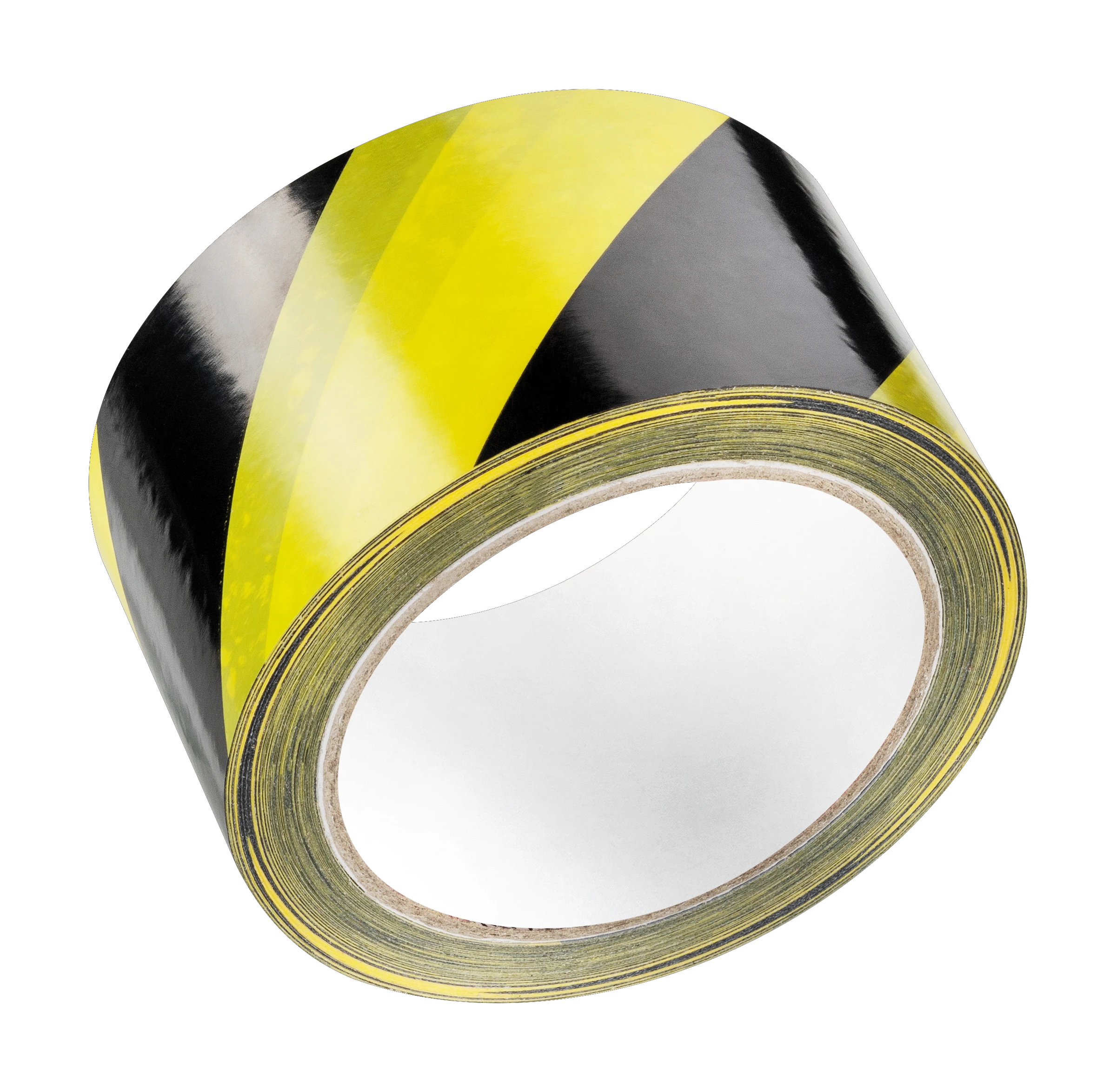 Warnklebeband schwarz/gelb, 60 mm x 66 m