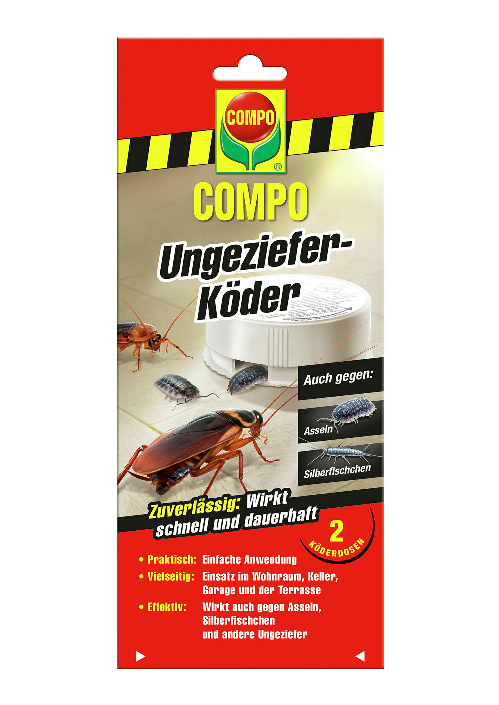 COMPO Ungeziefer-Köder2 Dosen