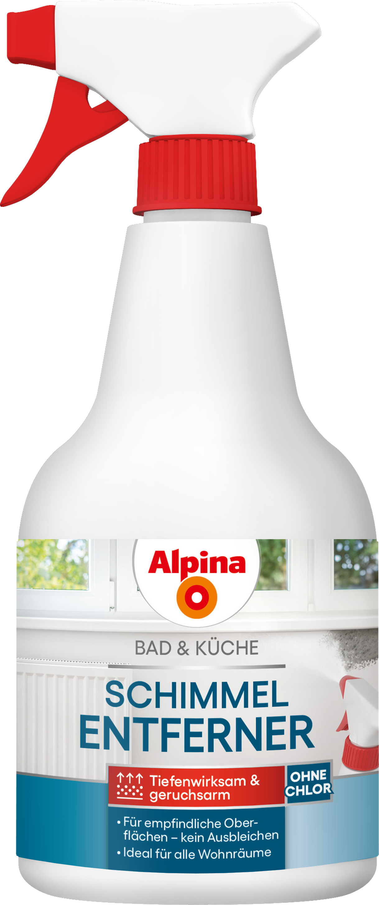 Alpina Bad & Küche Schimmel-Entferner (chlorfrei) 0,5 Liter
