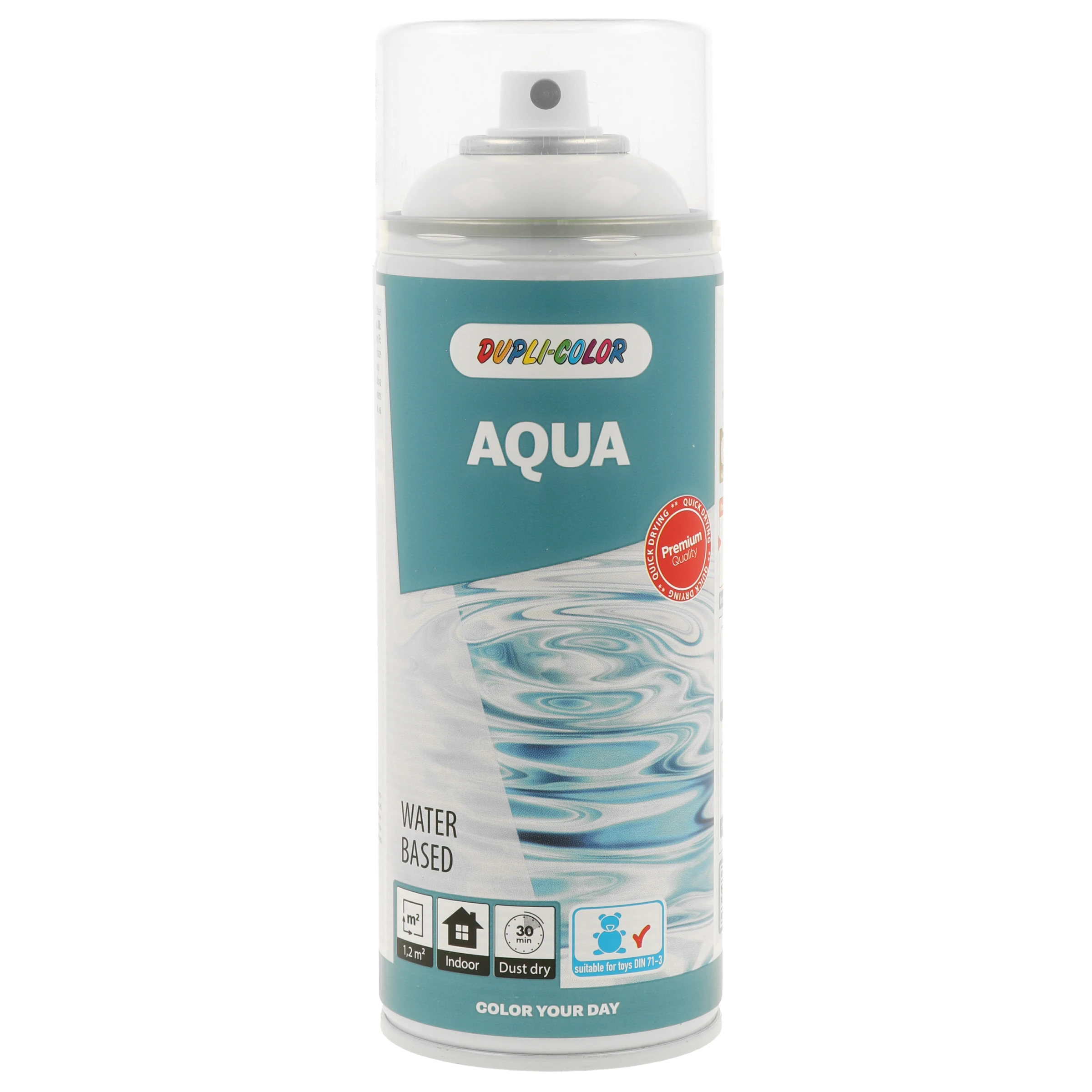 AQUA ECO+ 350 ml Reinweiß 9010 glänzend