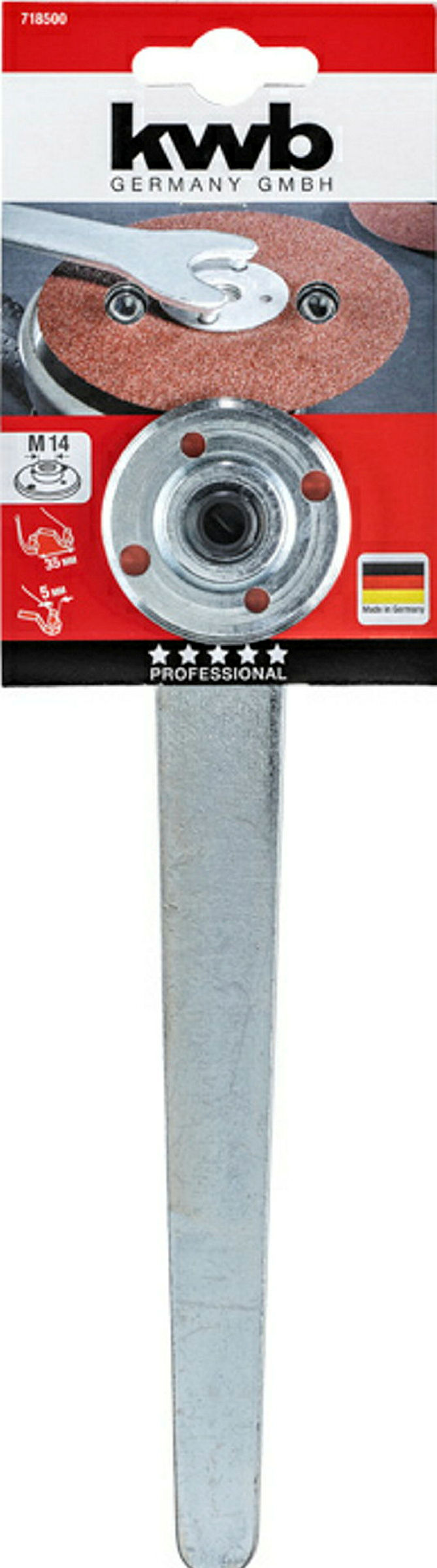 AGGRESSO-FLEX® Zweilochschlüssel, mit Spannmutter