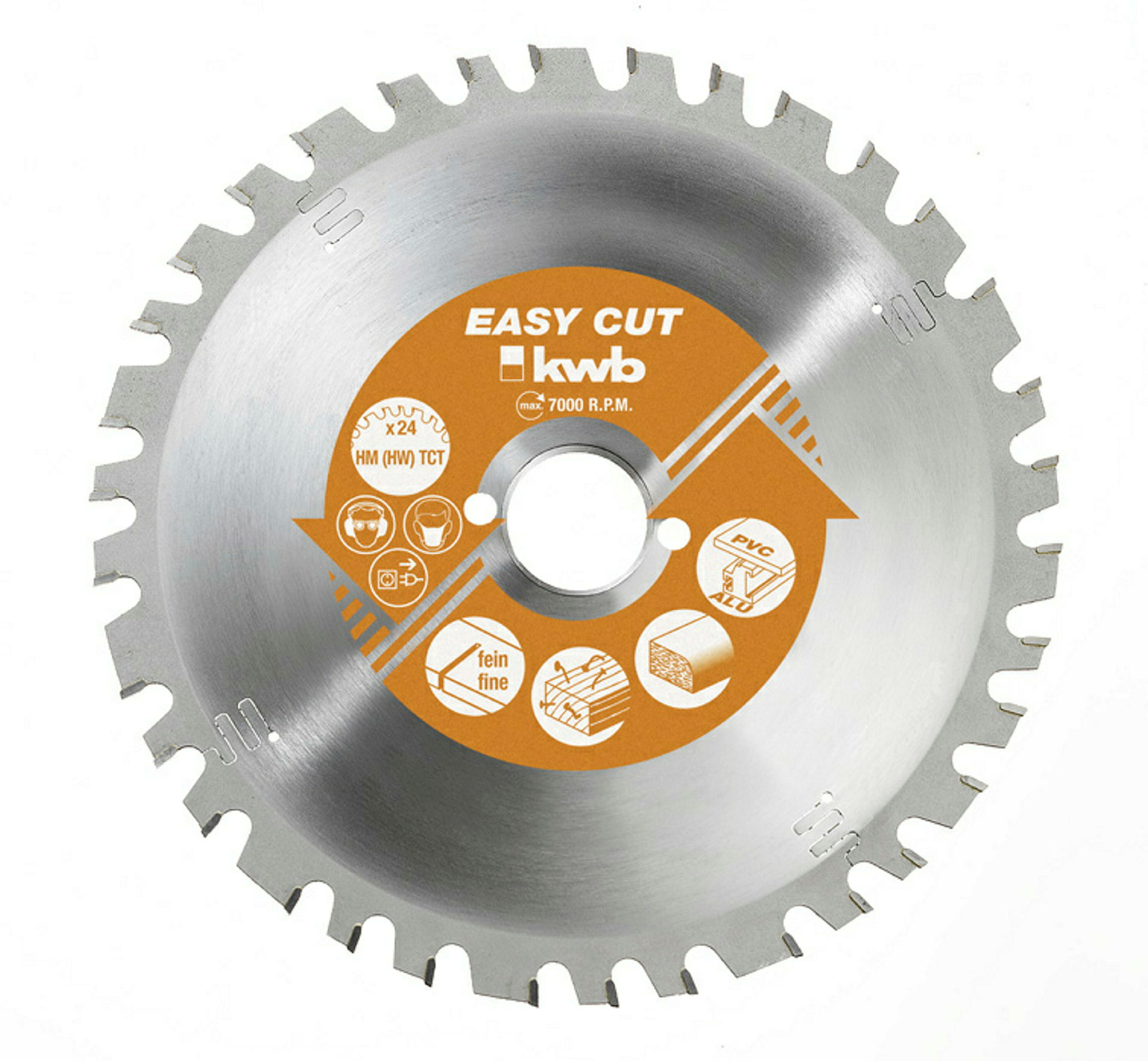 EASY-CUT Kreissägeblätter für Bau- und Tischkreissägen Ø 350 x 30 mm