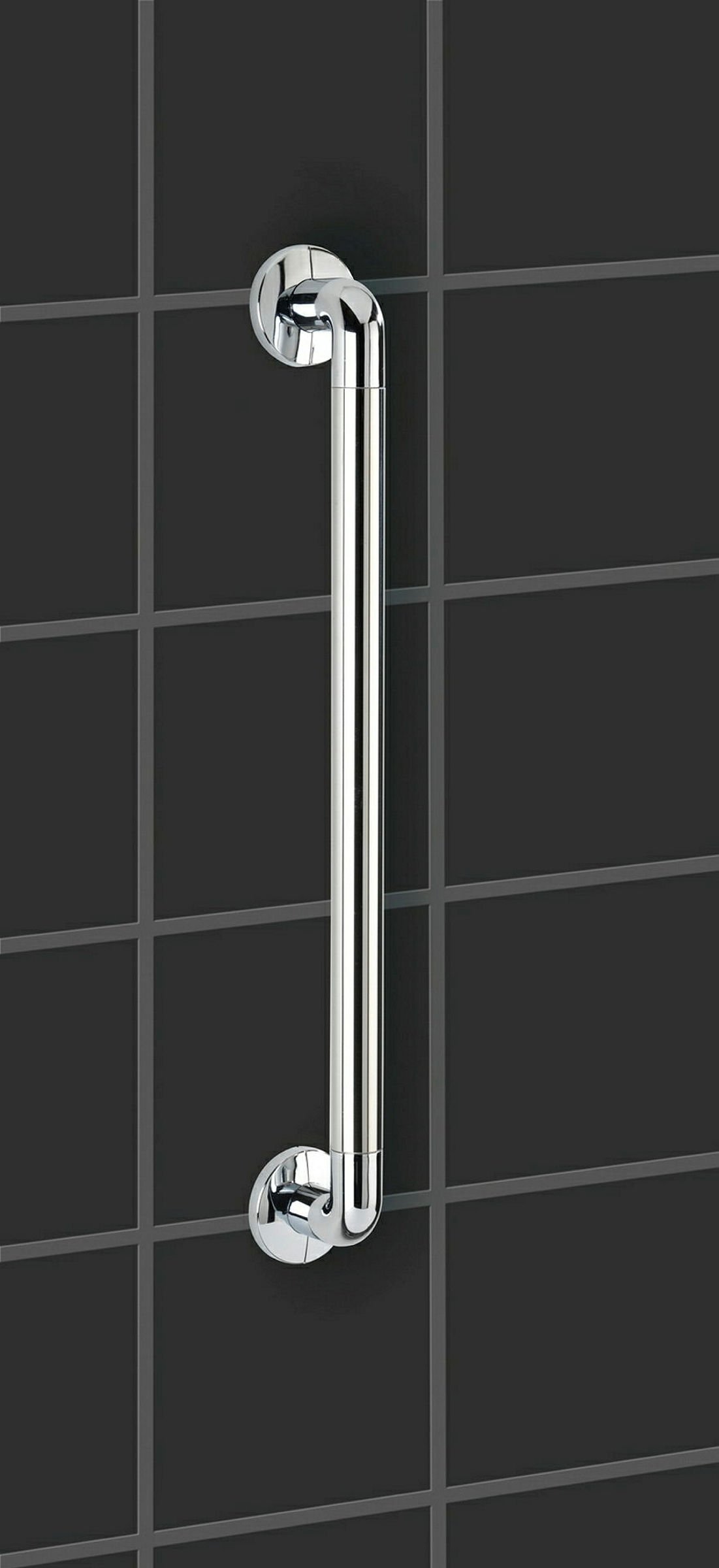 Wandhaltegriff 64,5cm chrom, Secura