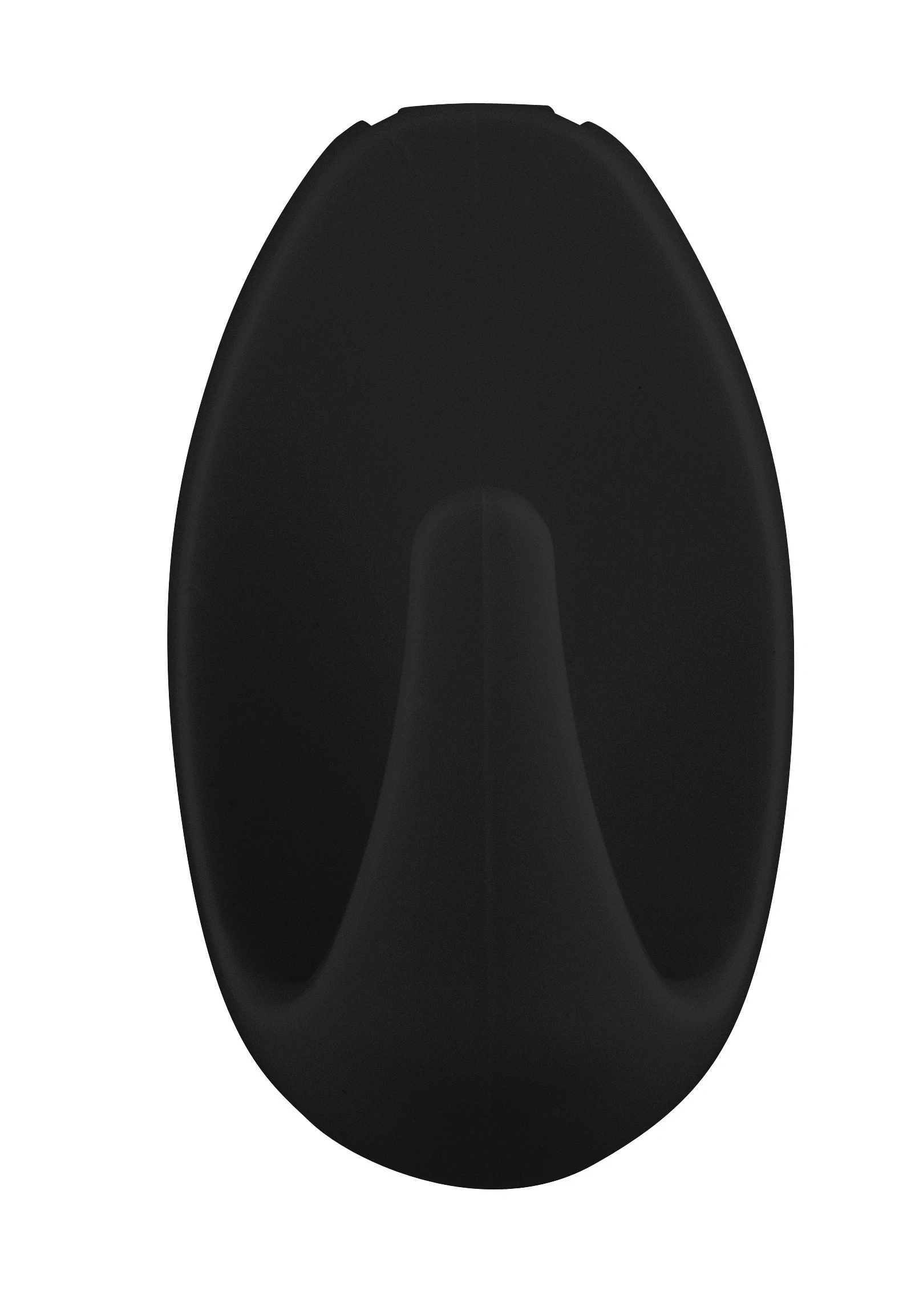 tesa Powerstrips® Haken oval, schwarz