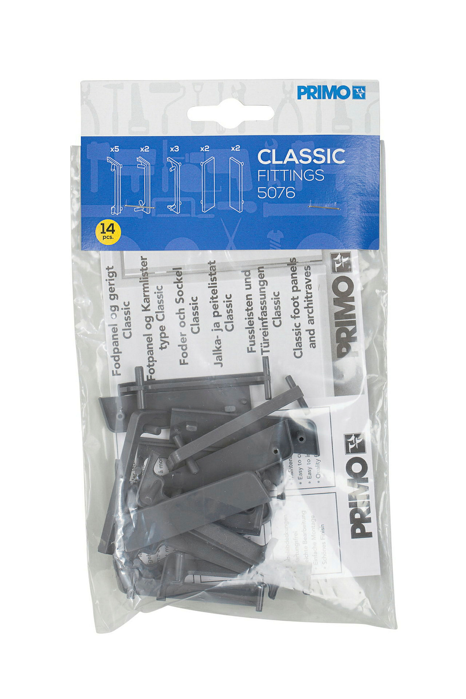 Classic # 5076 Multipack anthrazit, 14-teilig