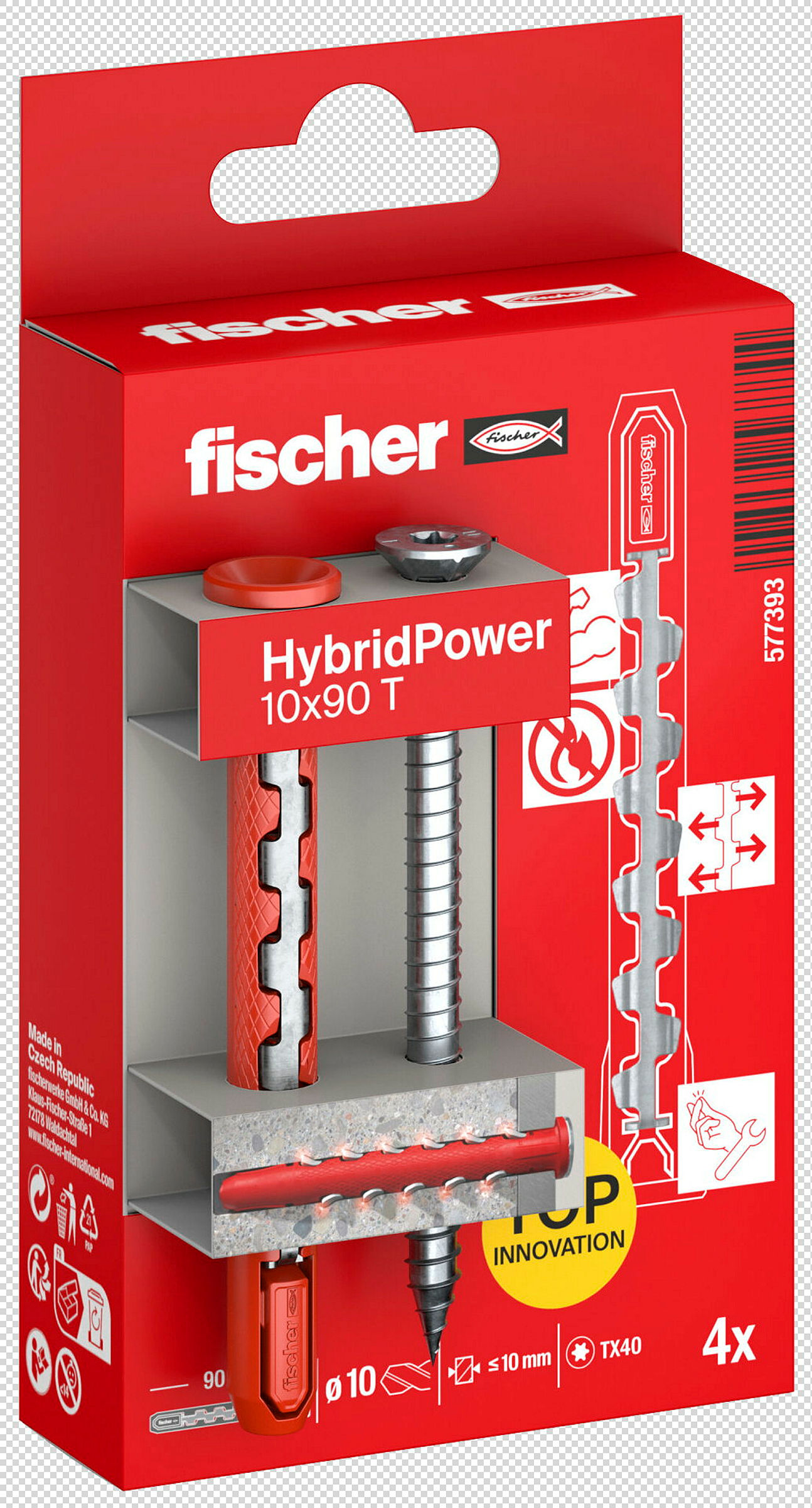 fischer HybridPower 10 x 90 T K