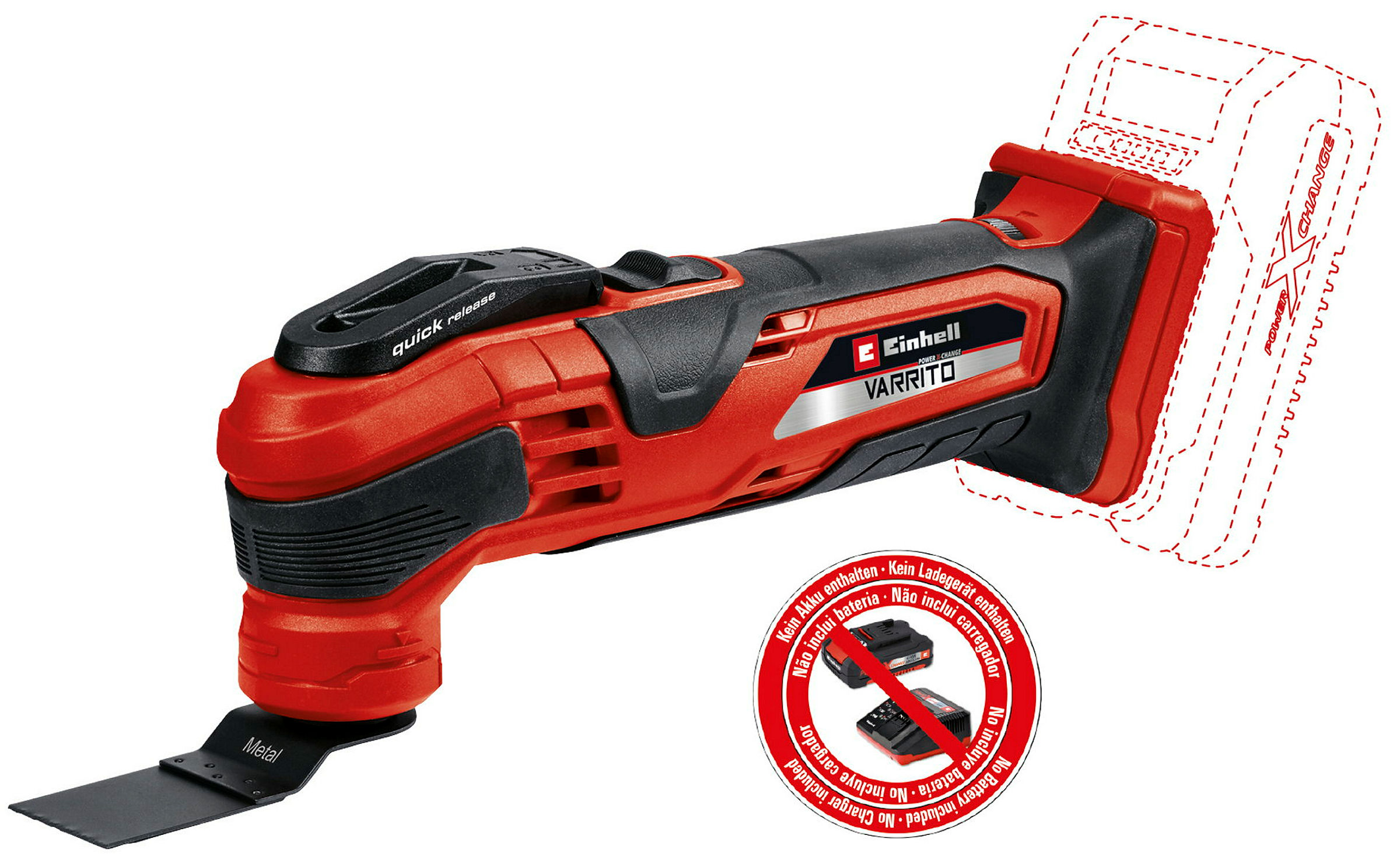Einhell Expert VARRITO Akku-Multifunktionswerkzeug