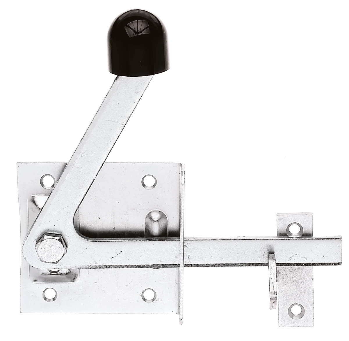 Gartentorfalle mit Klinkhaken 80x80 mm, vz-disp.