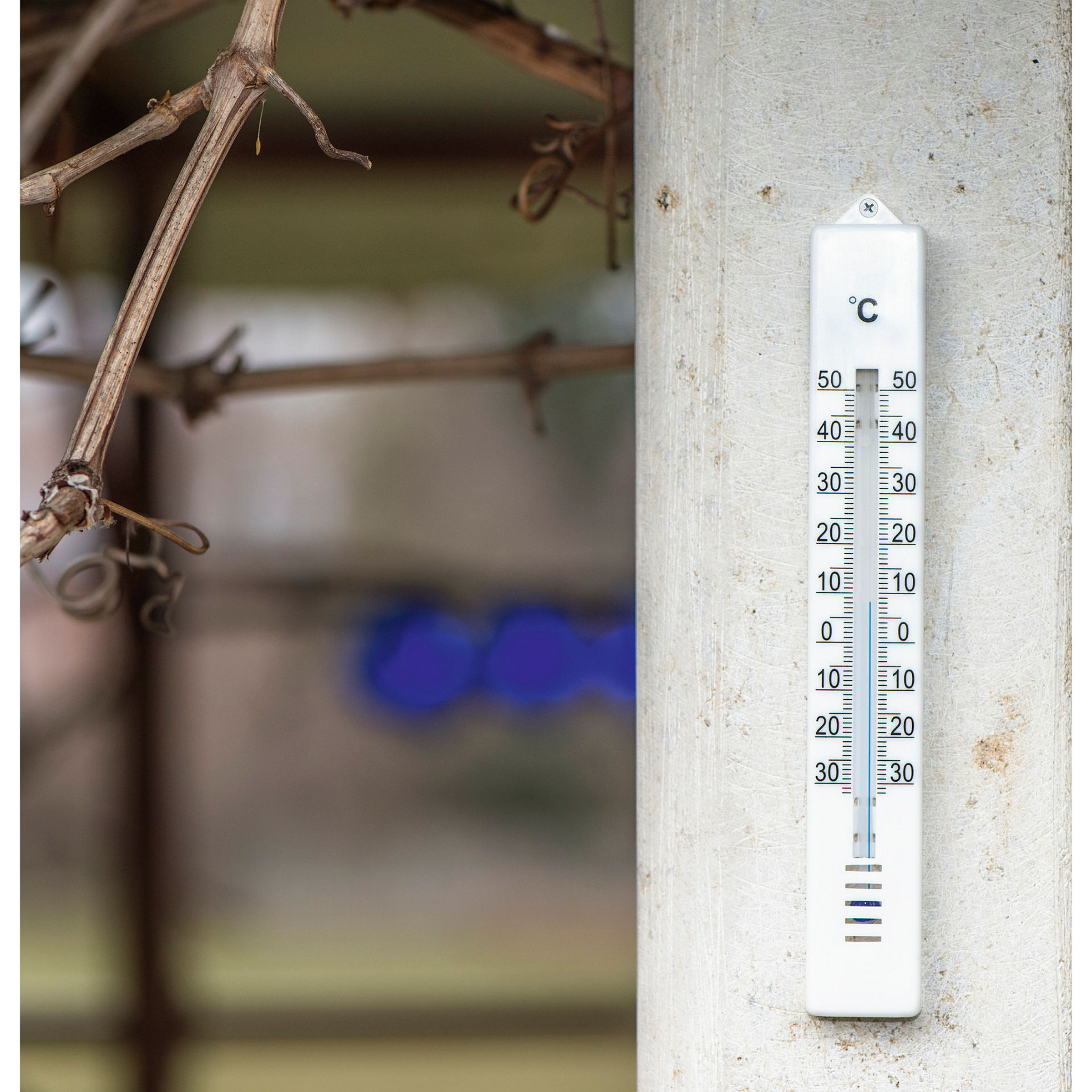 Hama Innen-/Außenthermometer, 18 cm, analog