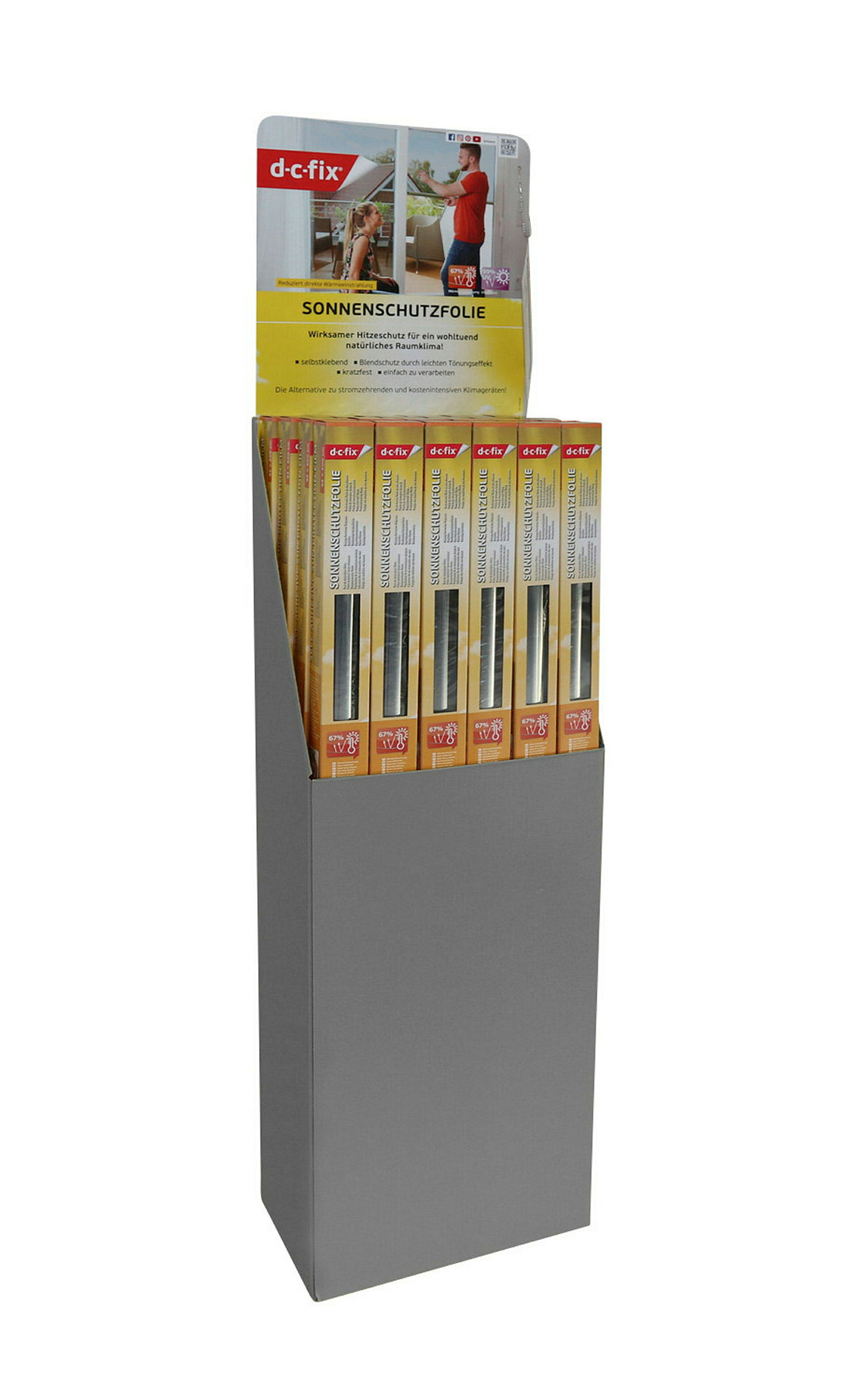 d-c-fix Sonnenschutzfolie klebend 92 cm x 2 m