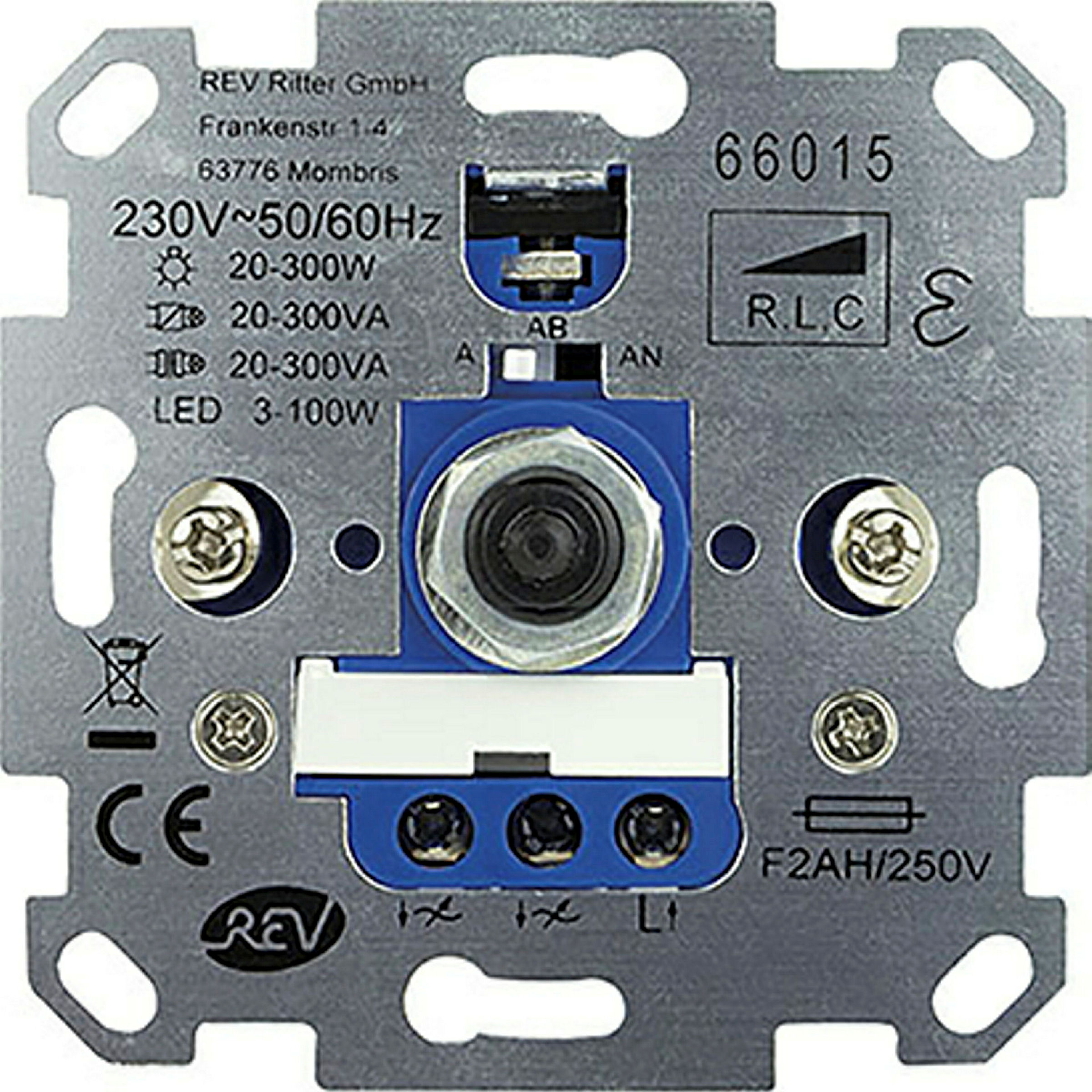 Technik für Schalterprogramme 4.0 Sockel Dimmer Universal