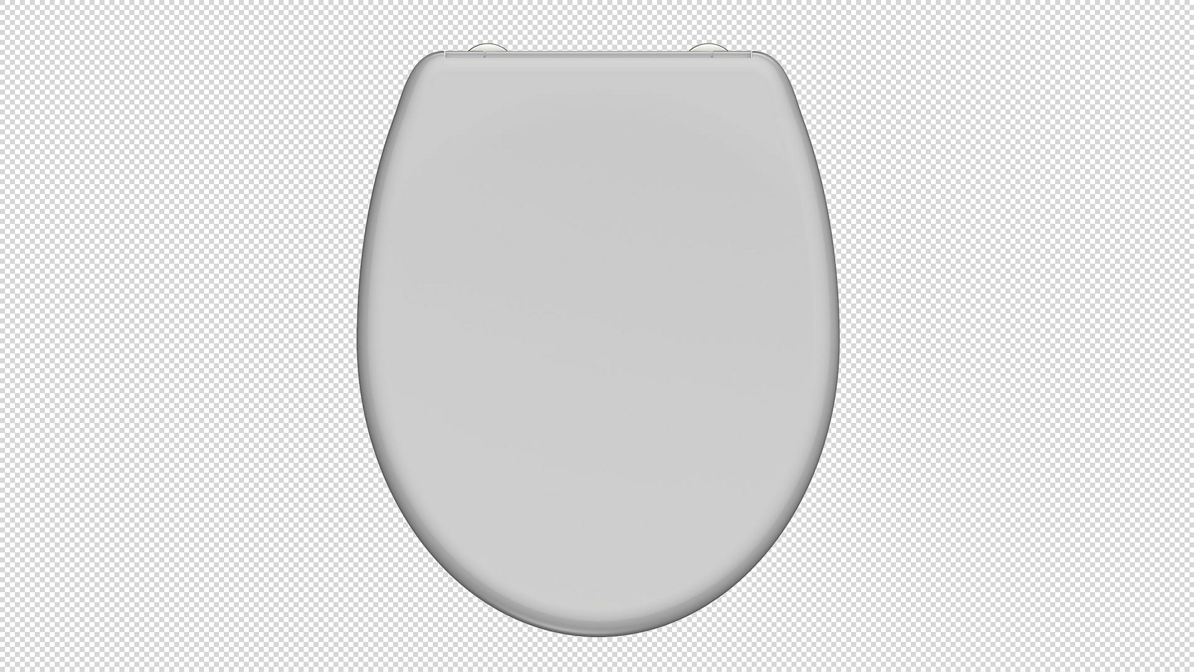 Duroplast WC-Sitz GREY, mit Absenkautomatik und Schnellverschluss