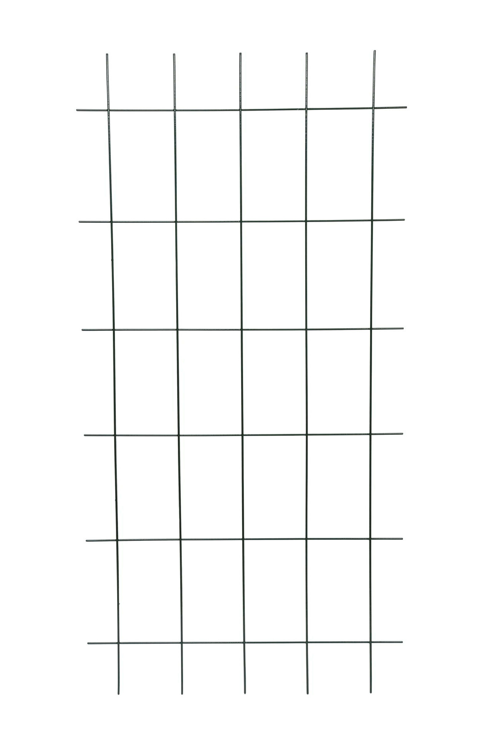 Draht Gitterspalier grün, 75x150 cm, eckig