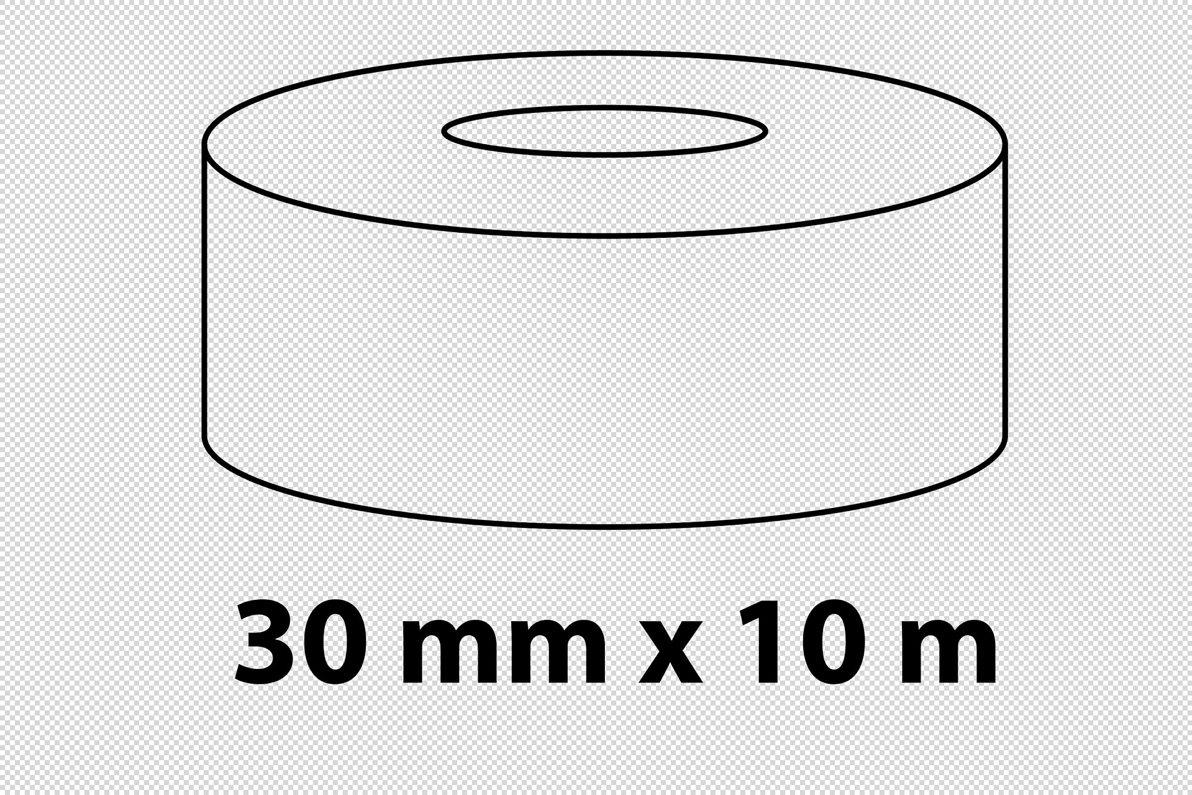 Isoplast, Grau, Rolle 10 m, 30 mm