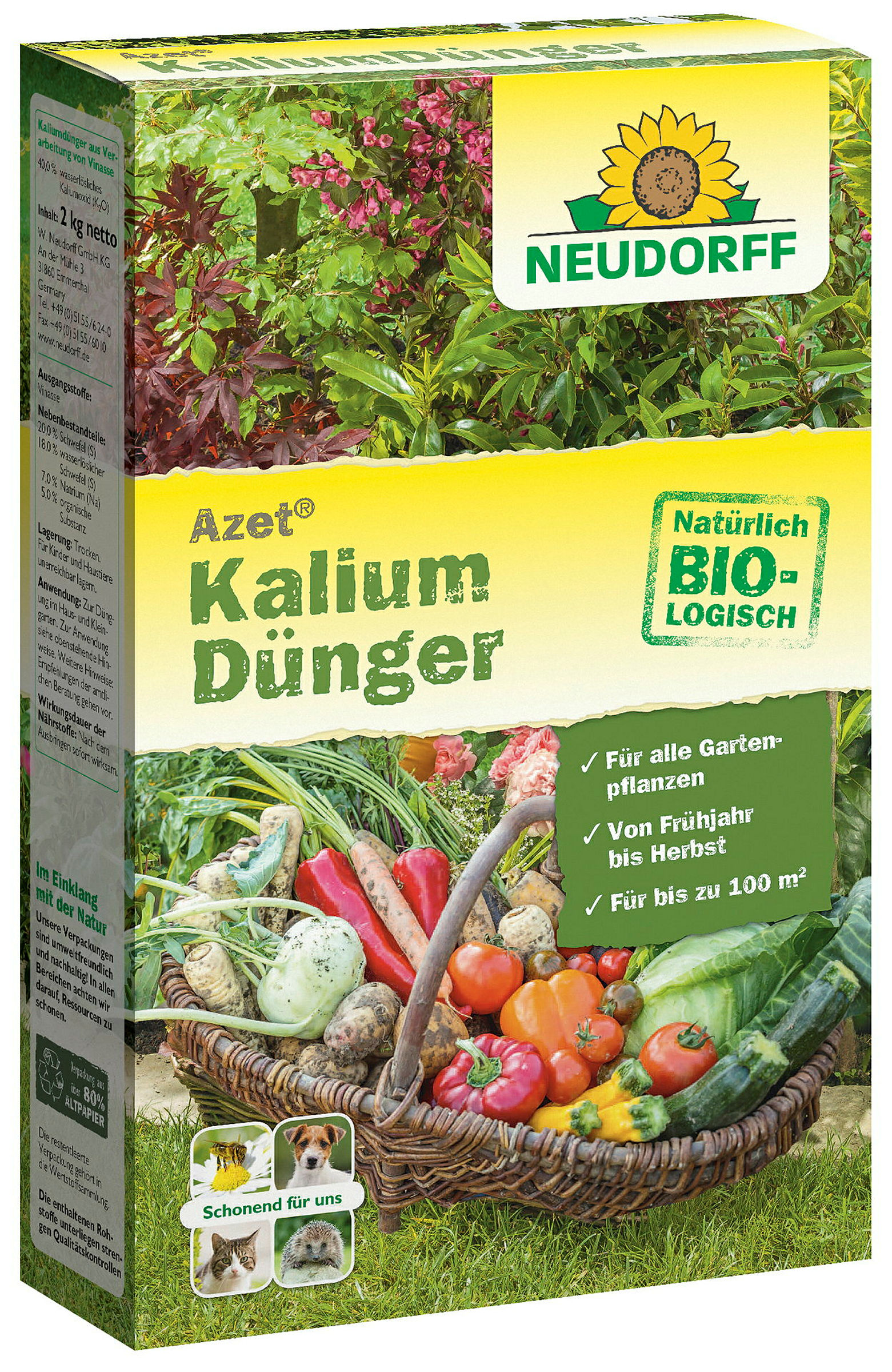 Neudorff Azet KaliumDünger2 kg