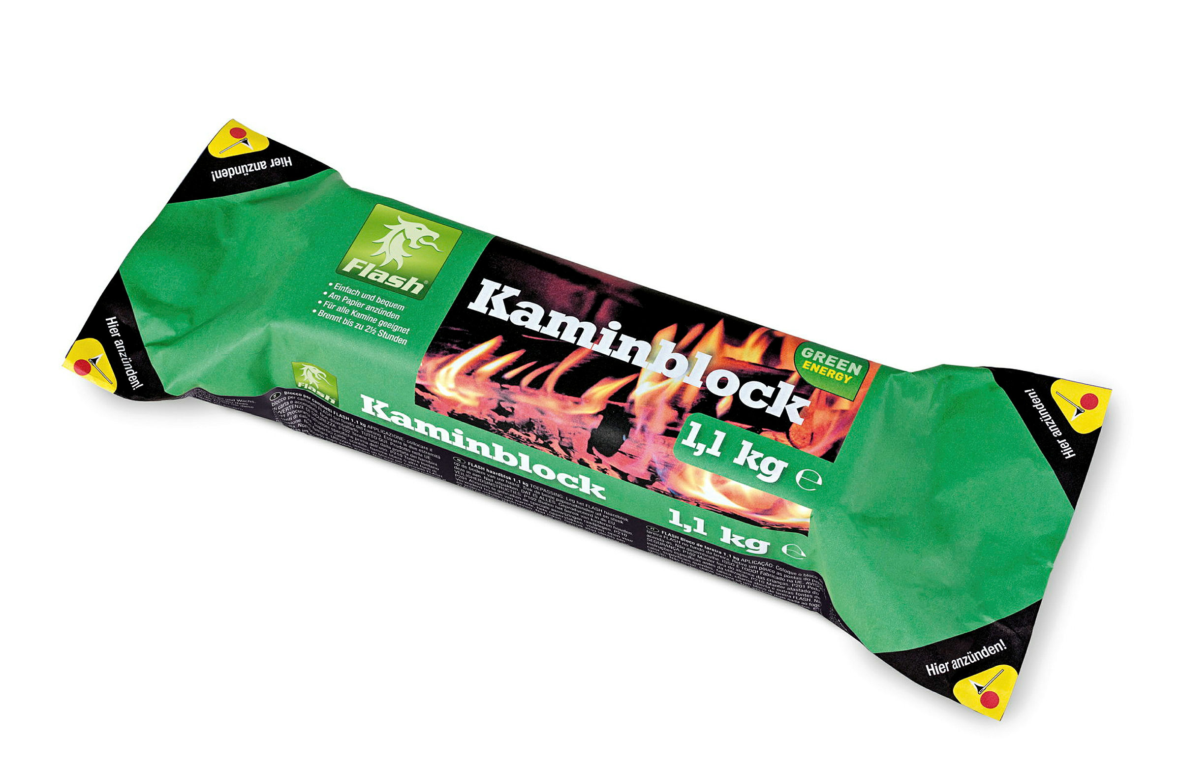 FLASH Kaminblock 1,1 kg