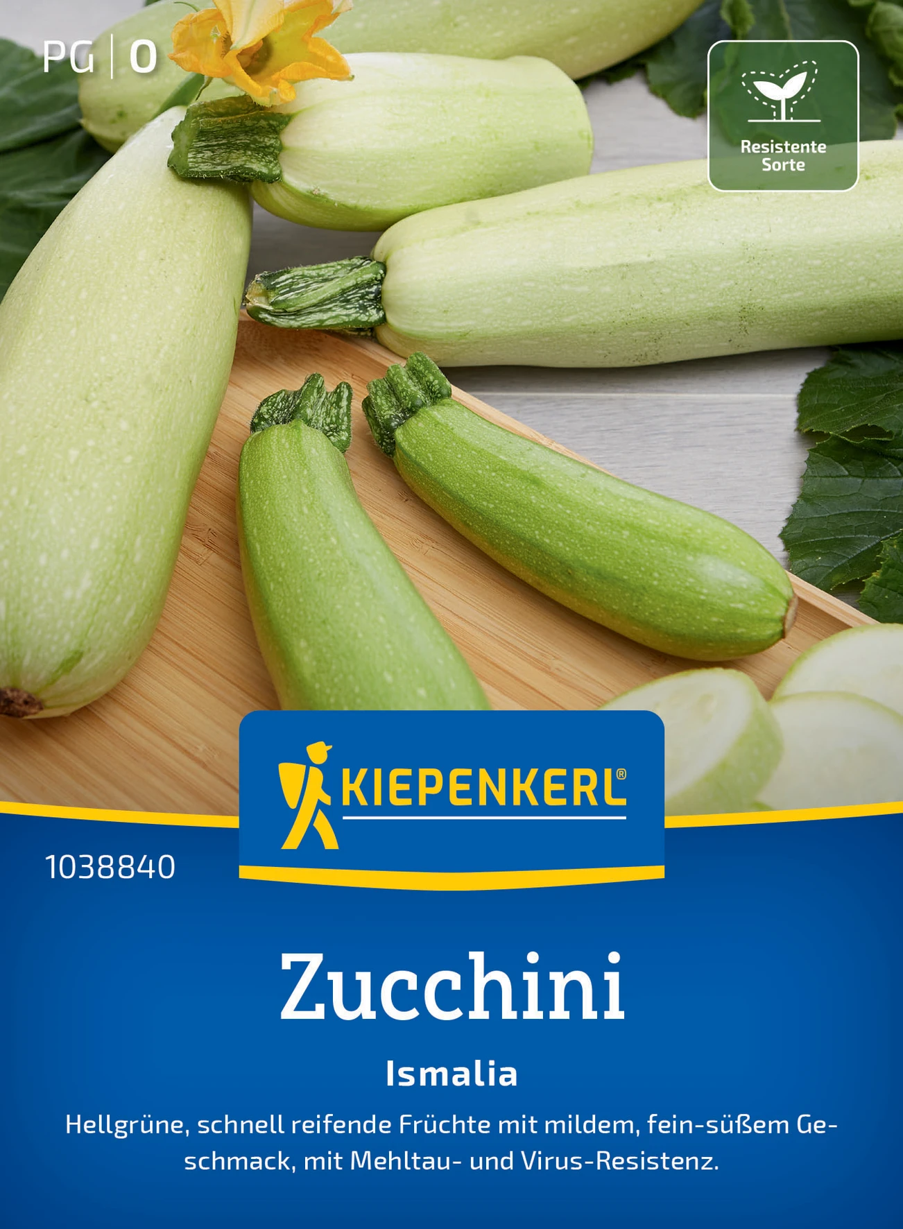 Kiepenkerl Zucchini Ismalia, F1