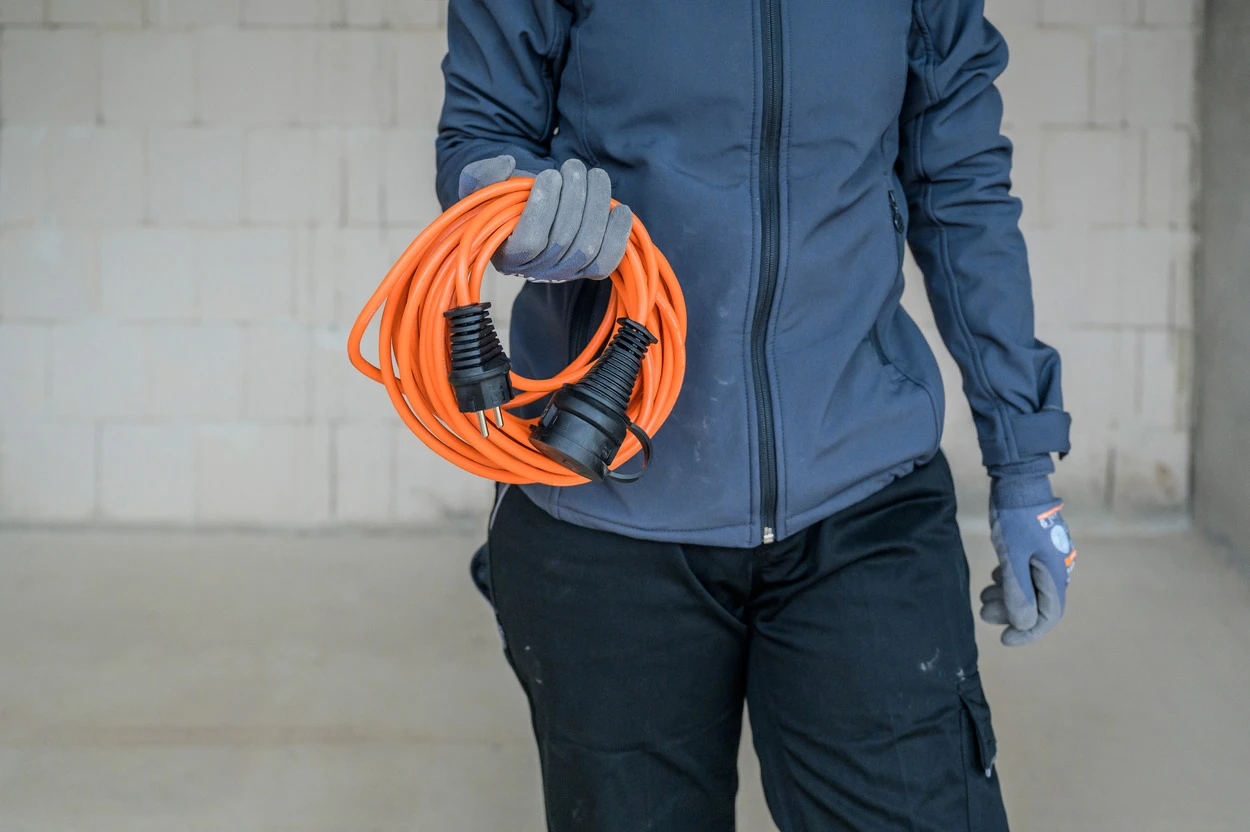 BREMAXX Verlängerungskabel IP44 10m AT-N05V3V3-F 3G15 orange