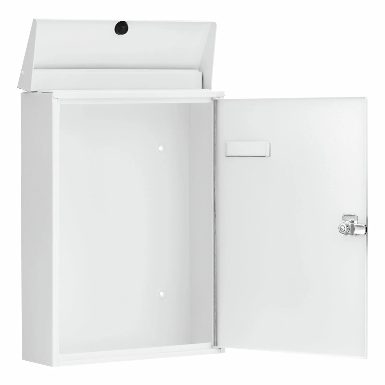 Briefkasten Stahl-lackiert Letter 5832 W weiss