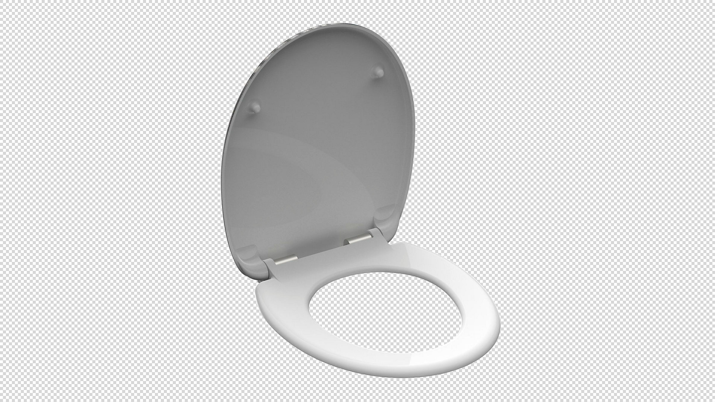 Duroplast WC-Sitz YING&YANG, mit Absenkautomatik