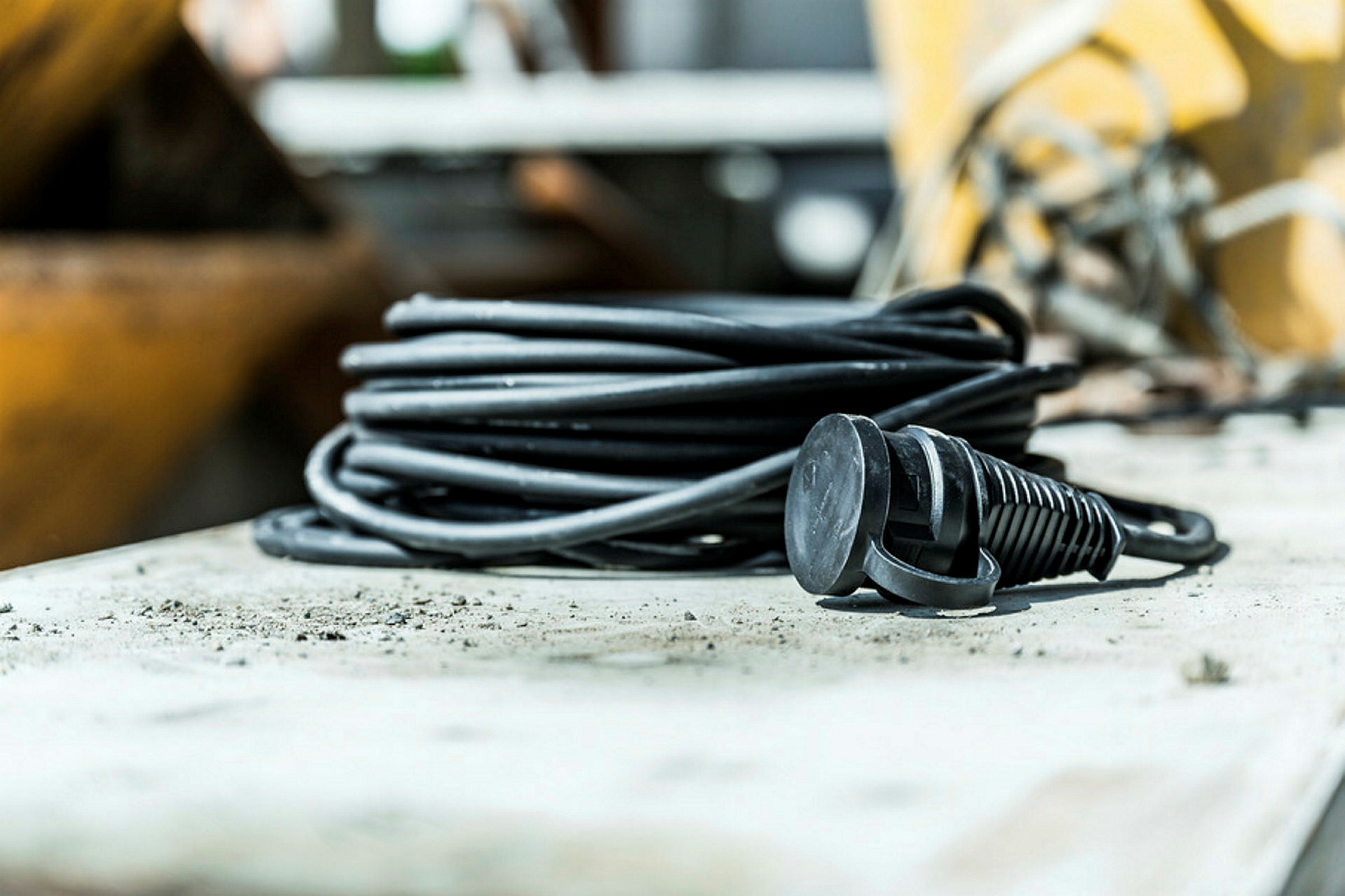 Verlängerungskabel 10m H07RN-F3G1,5 schwarz IP44